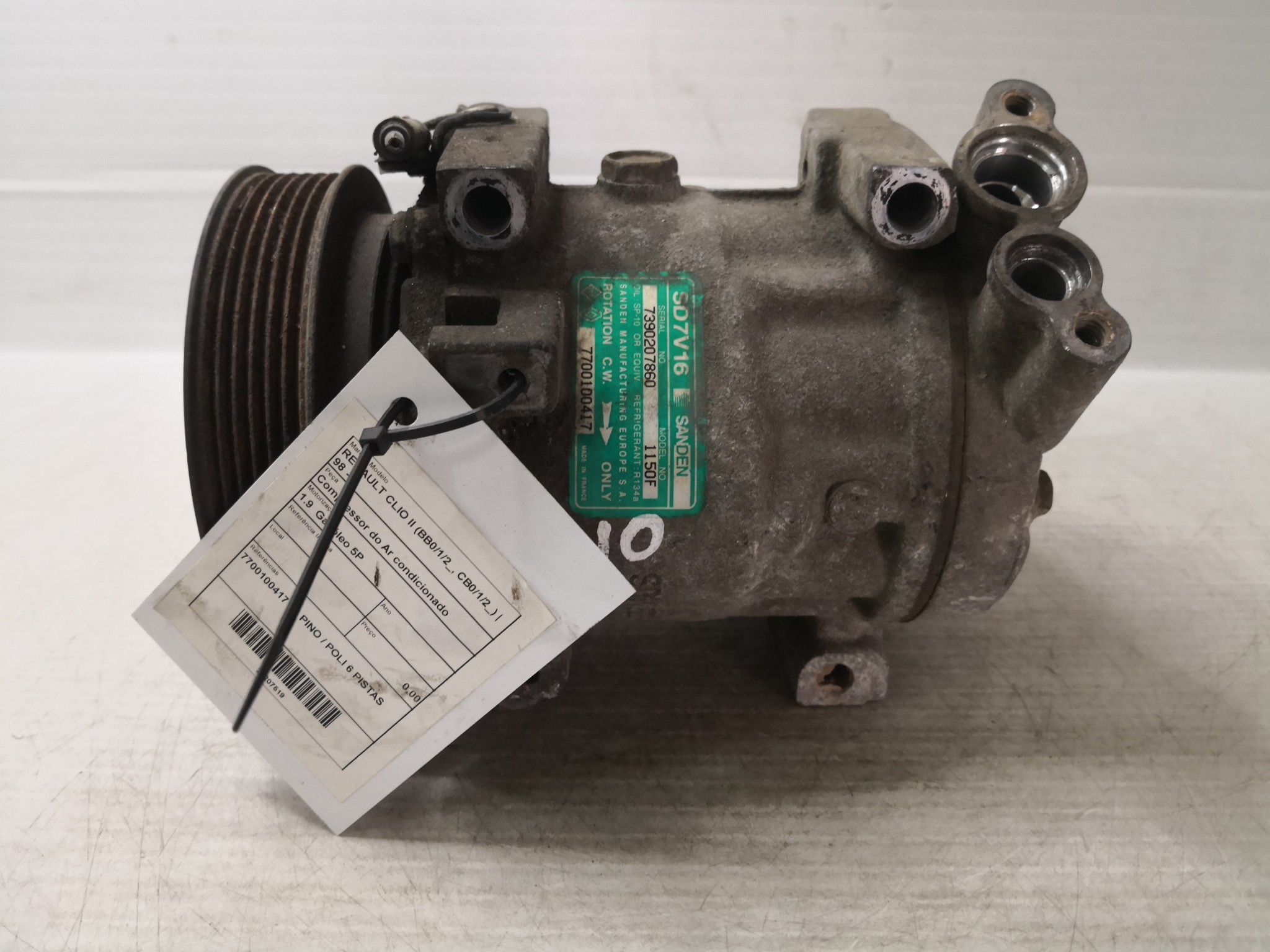 Compressor do Ar condicionado RENAULT CLIO II (BB_, CB_) | 98 -  Imagem-2