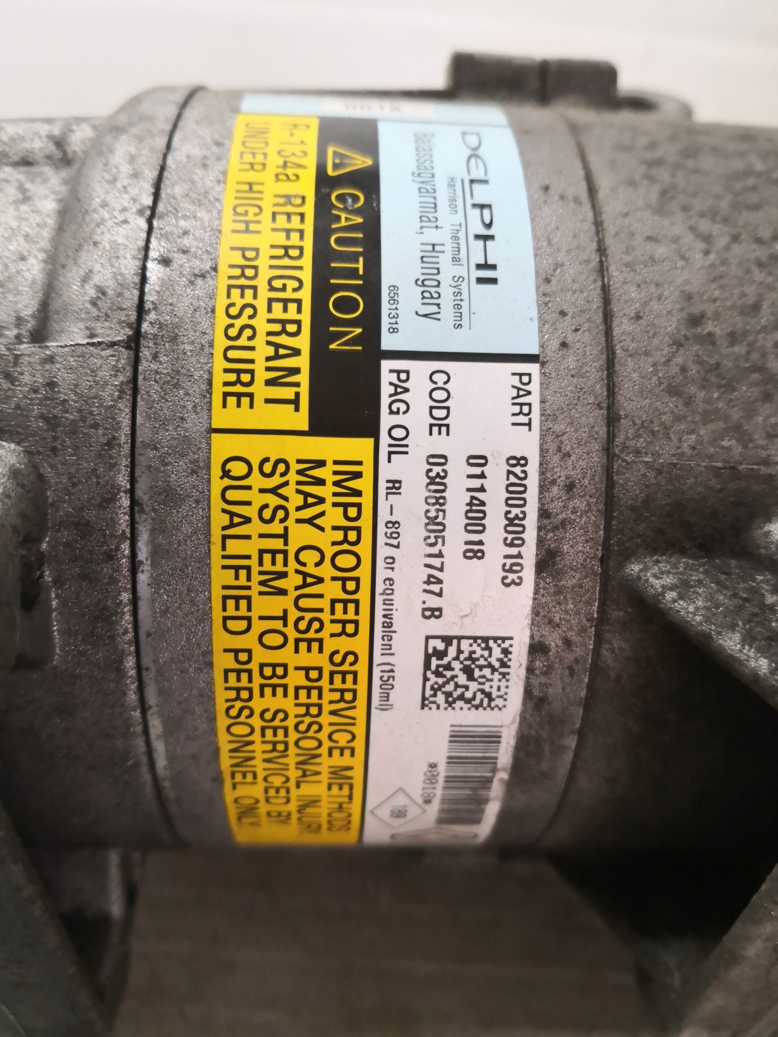 Compressor do Ar condicionado RENAULT SCÉNIC II (JM0/1_) | 03 - 10 Imagem-3