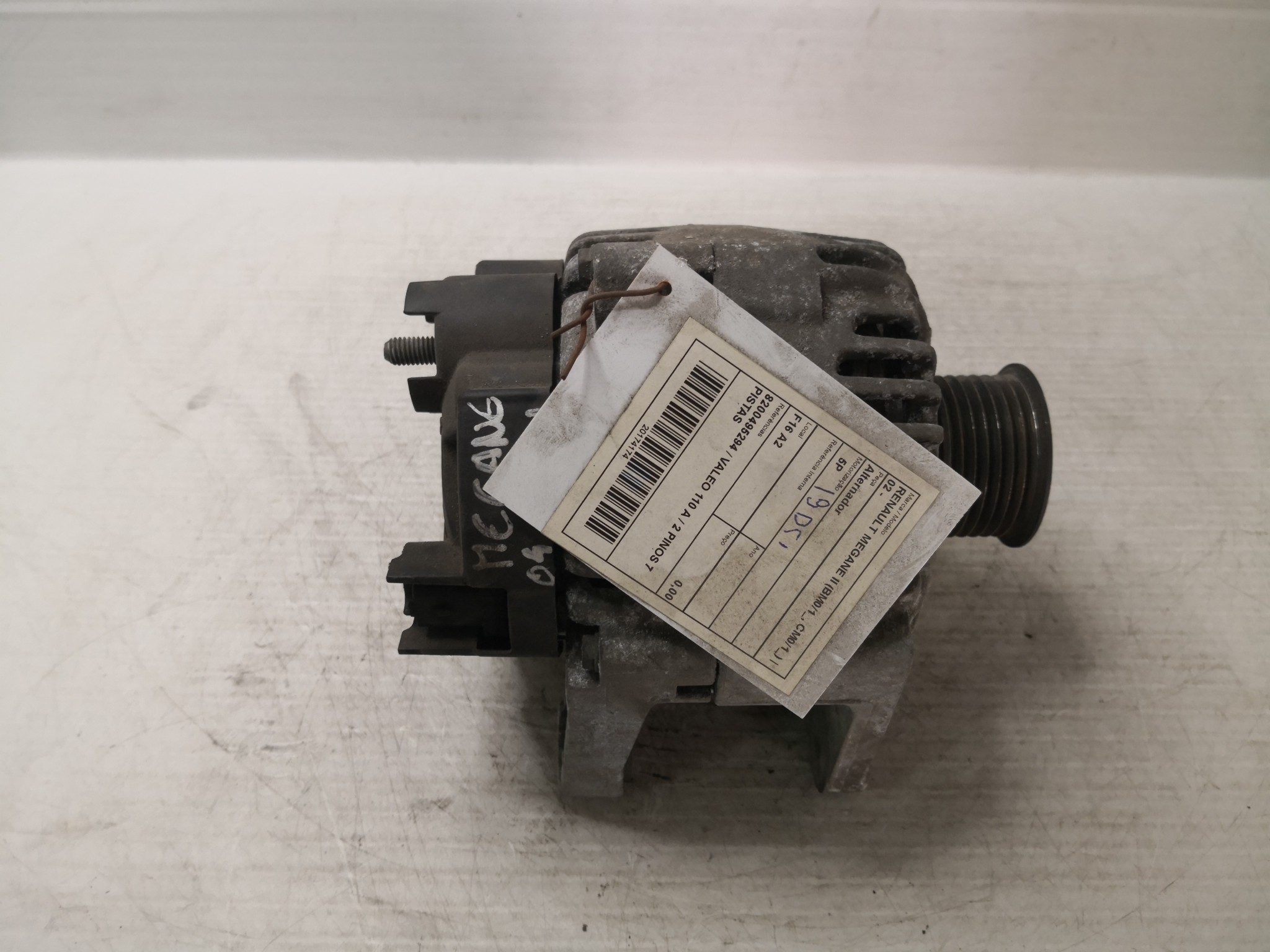Alternador RENAULT - ID S_34173