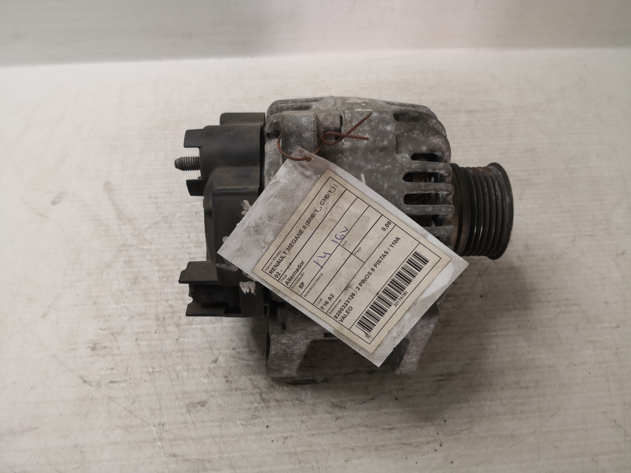 Alternador RENAULT - ID S_34179