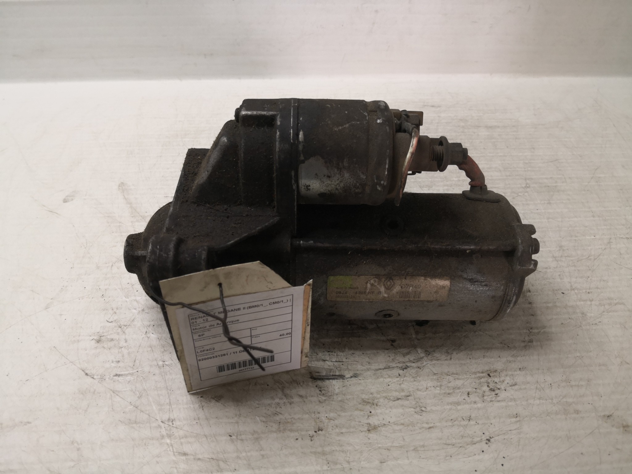 Motor de Arranque RENAULT - ID S_37732