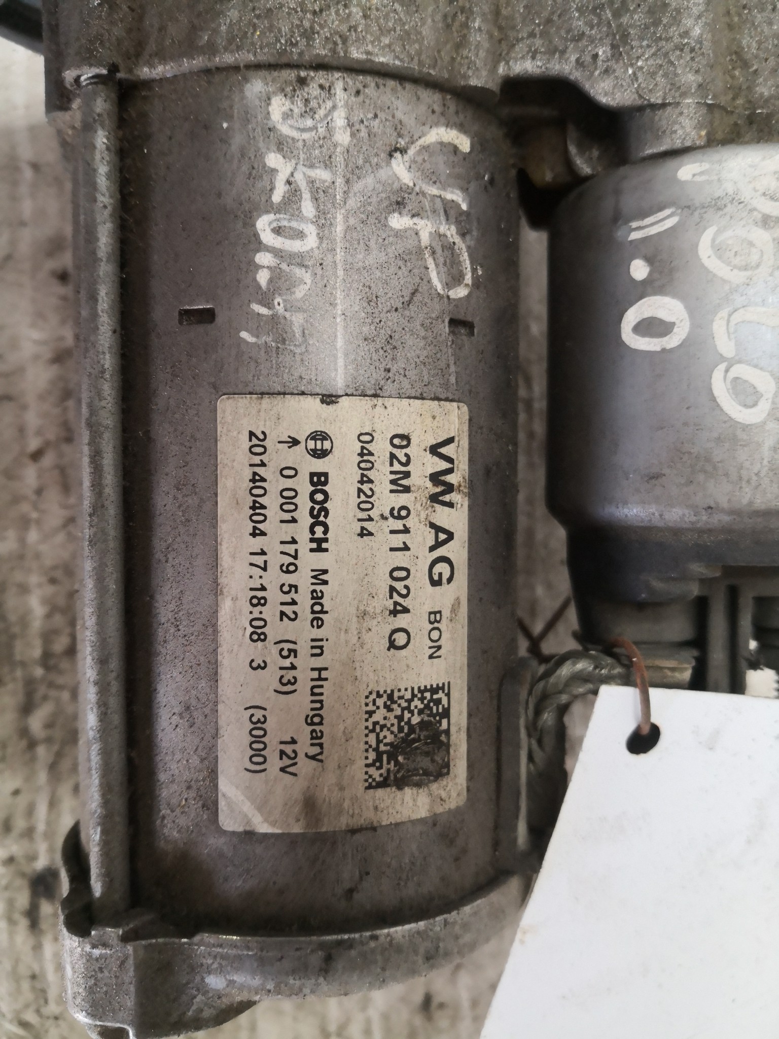 Motor de Arranque VOLKSWAGEN - ID S_38105