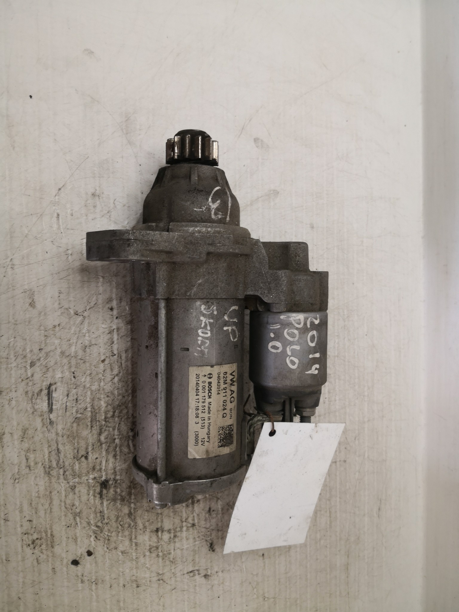 Motor de Arranque VOLKSWAGEN UP (121, 122, BL1, BL2) | 11 -  Imagem-1