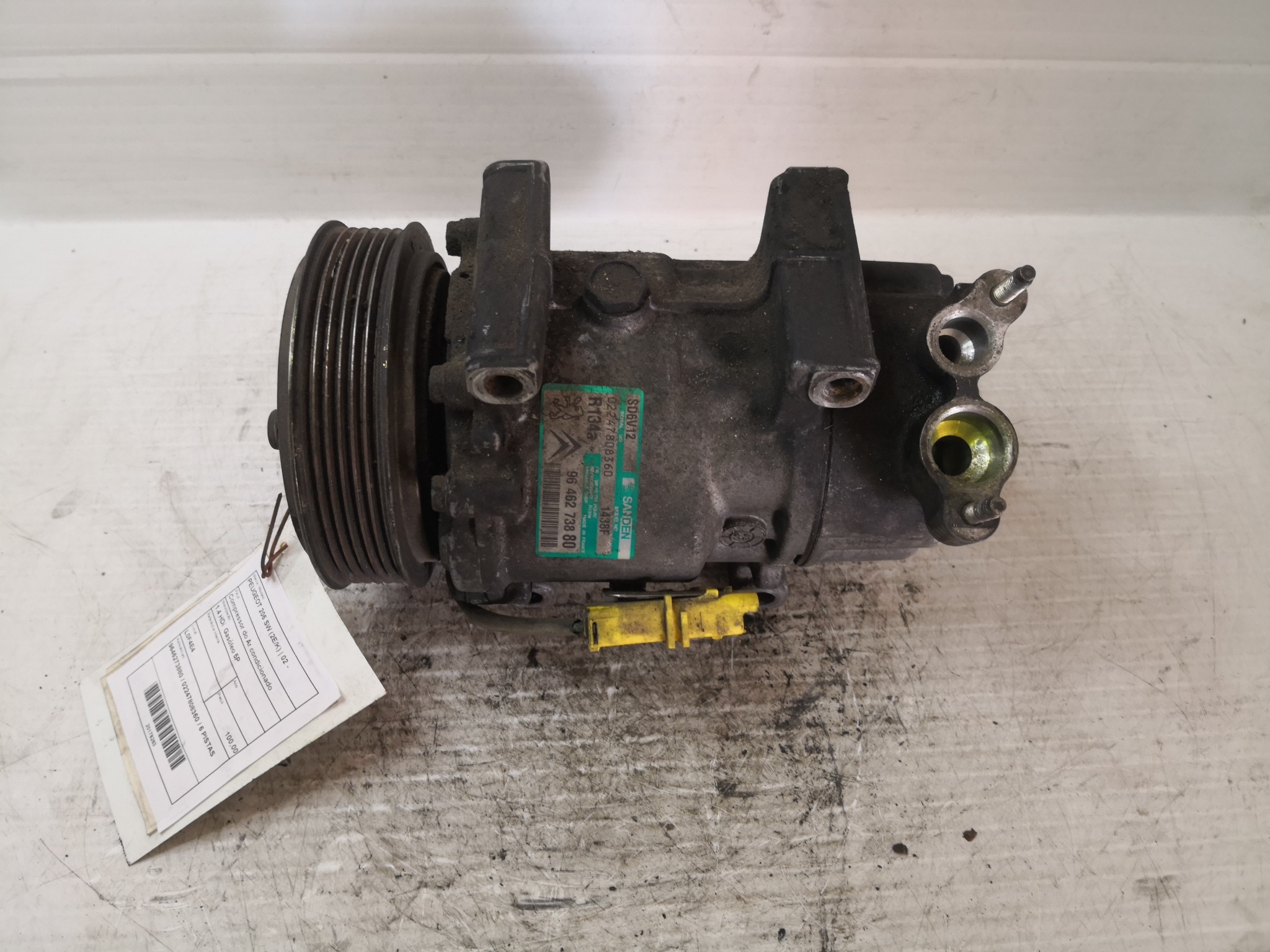 Compressor do Ar condicionado PEUGEOT 206 SW (2E/K) | 02 -  Imagem-1