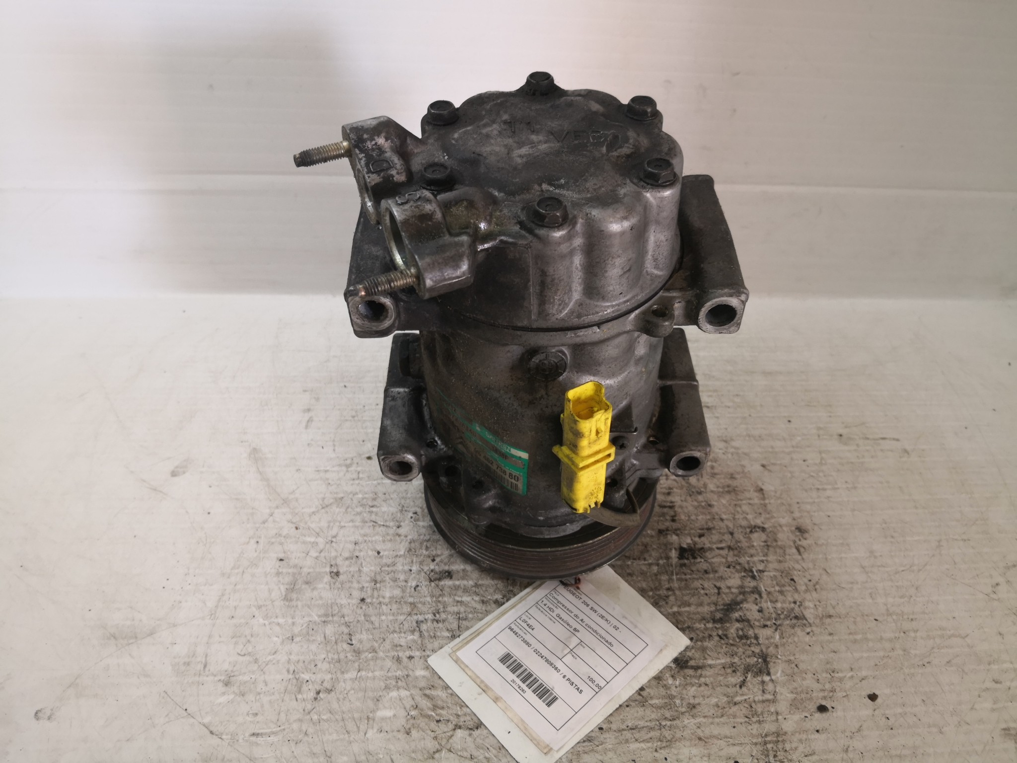 Compressor do Ar condicionado PEUGEOT 206 SW (2E/K) | 02 -  Imagem-3
