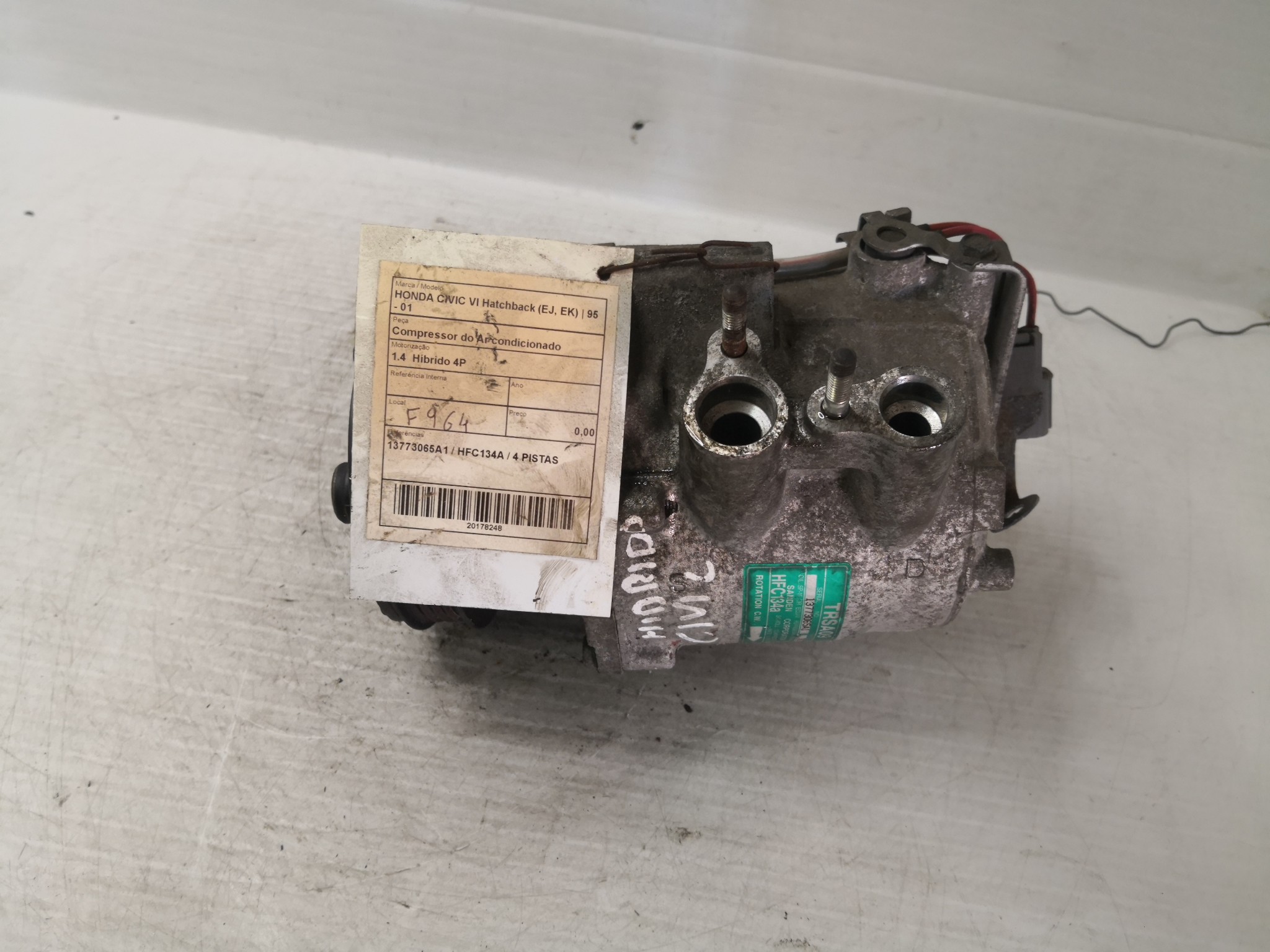 Compressor do Ar condicionado HONDA - ID S_38247