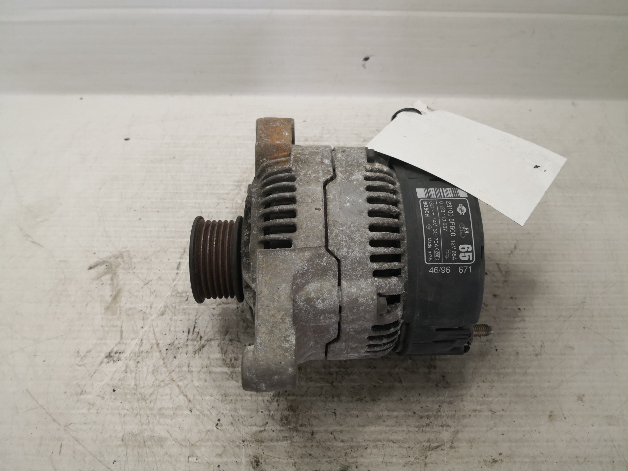 Alternador NISSAN - ID S_66706