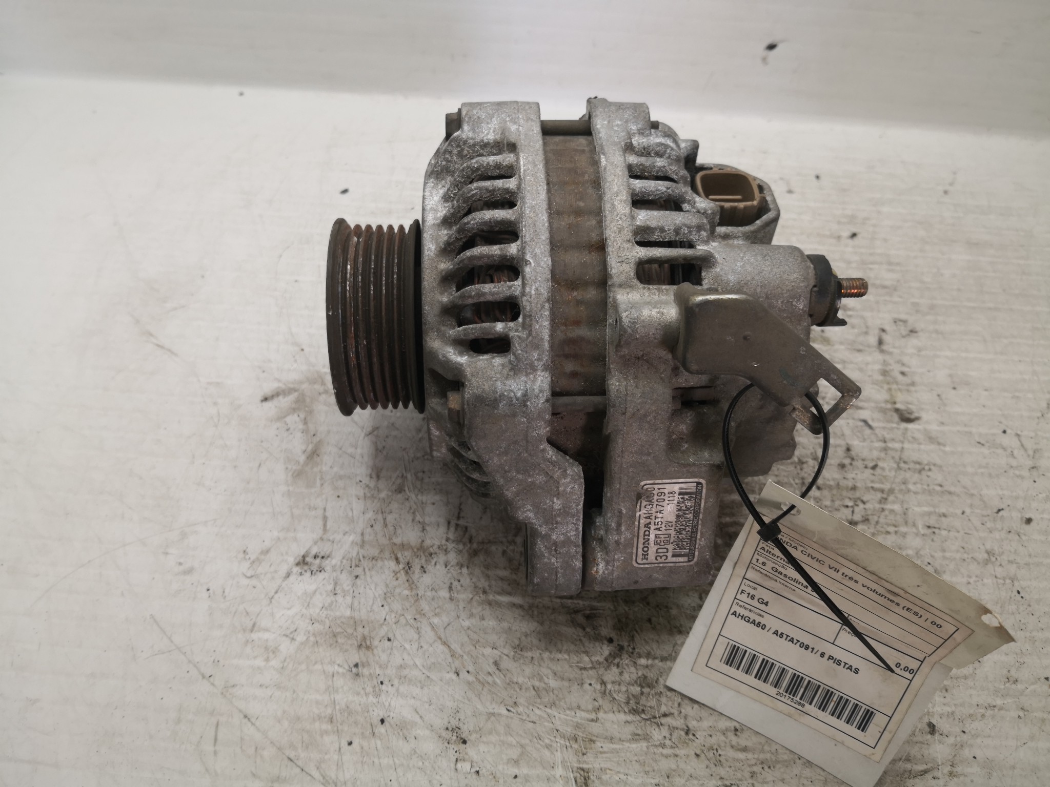 Alternador HONDA - ID S_35287