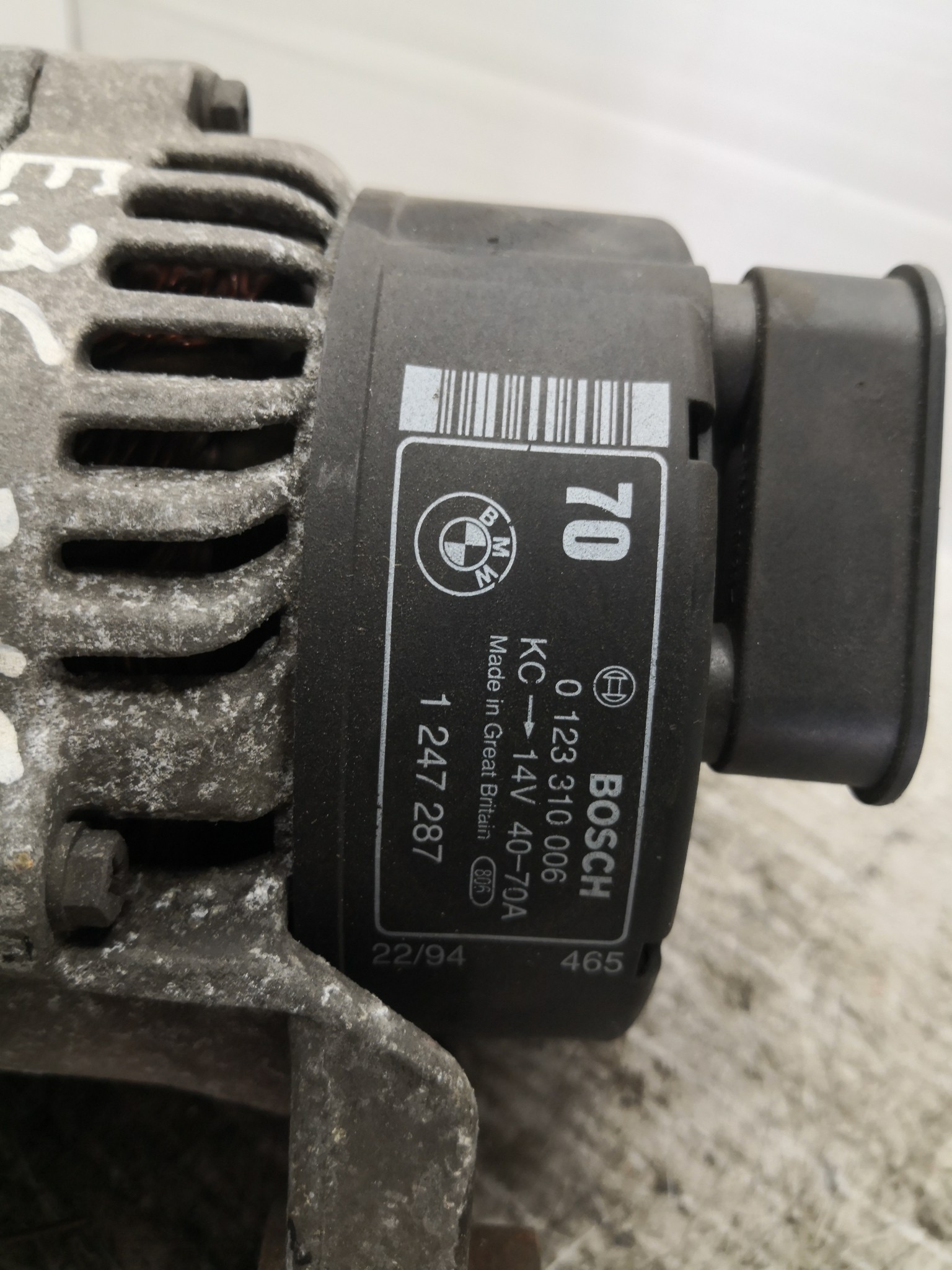 Alternador BMW 3 Compact (E36) | 94 - 00 Imagem-1