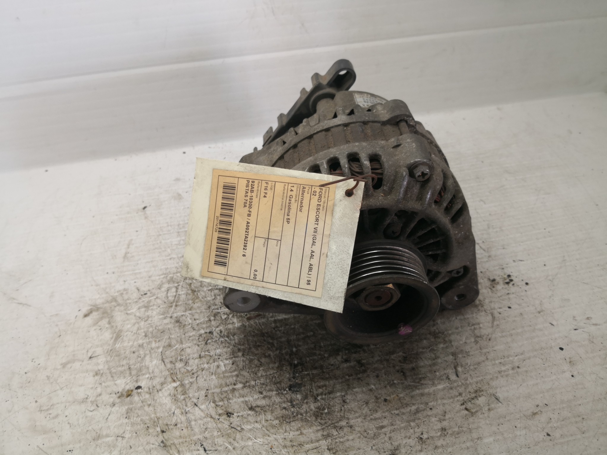 Alternador FORD - ID S_34728