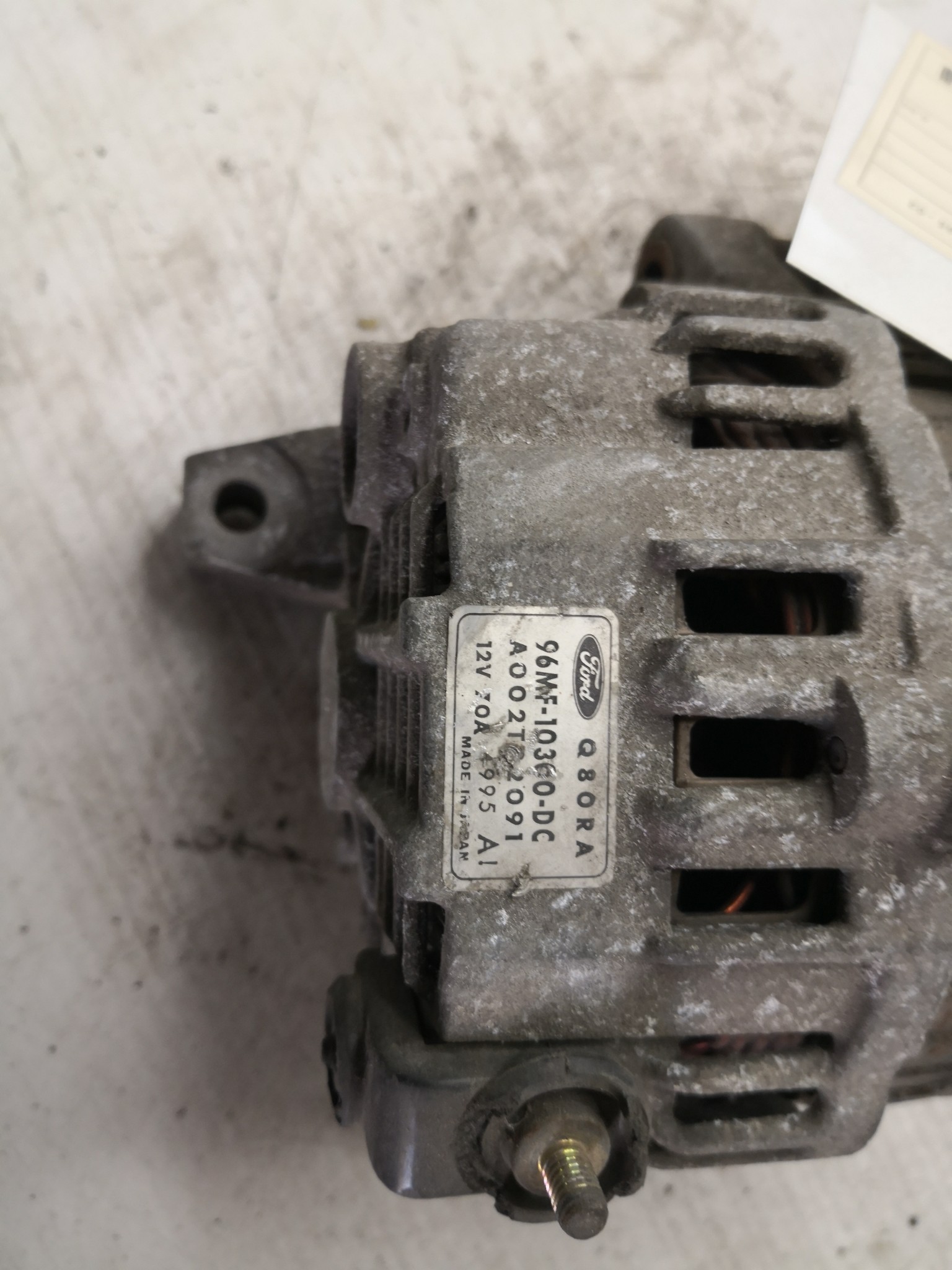 Alternador FORD - ID S_34688