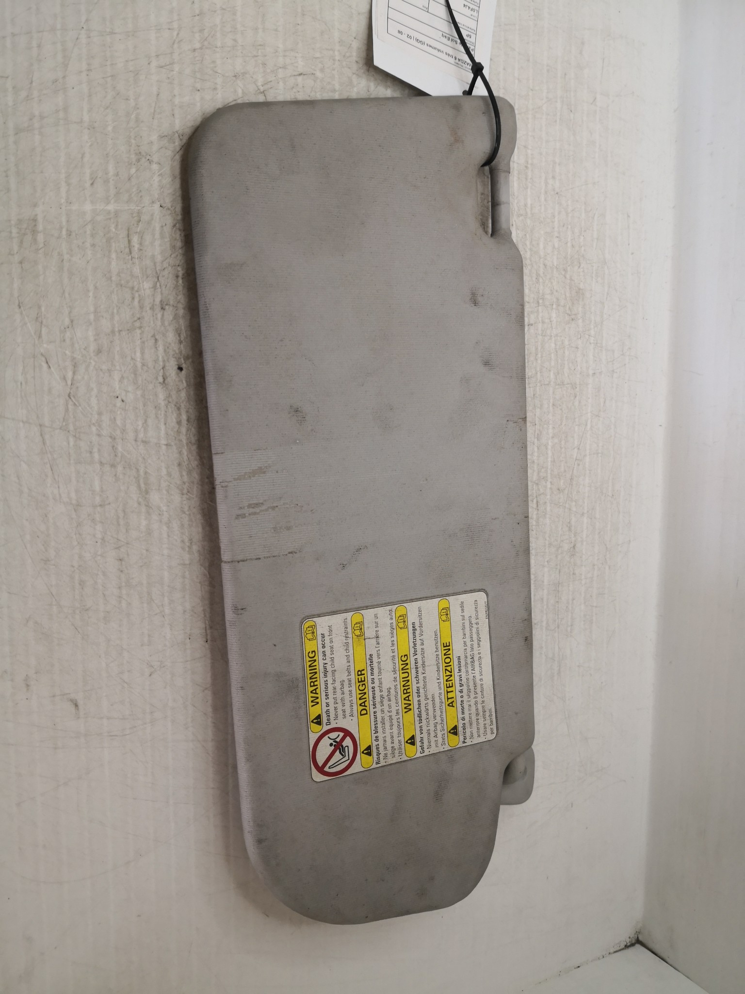 Pala de Sol Esq MAZDA - ID S_36812