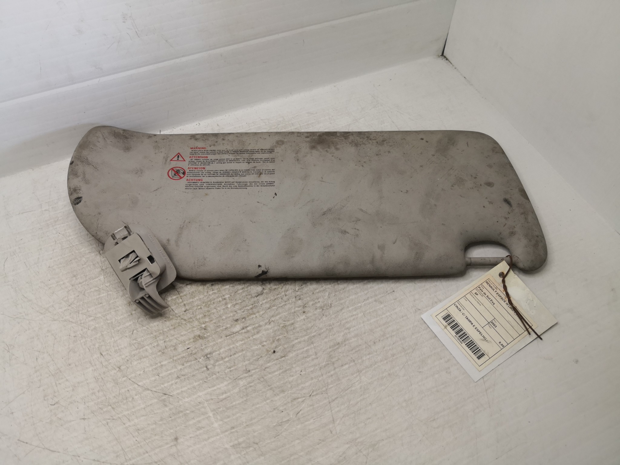 Pala de Sol Esq RENAULT ESPACE IV (JK0/1_) | 02 -  Imagem-1