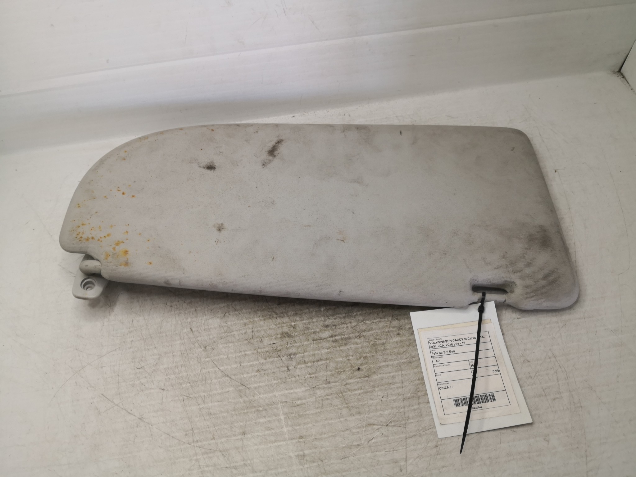 Pala de Sol Esq VOLKSWAGEN CADDY III Caixa (2KA, 2KH, 2CA, 2CH) | 04 - 15 Imagem-1