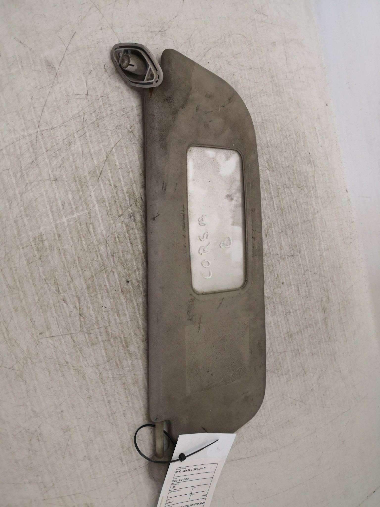 Pala de Sol Dto OPEL - ID S_36732