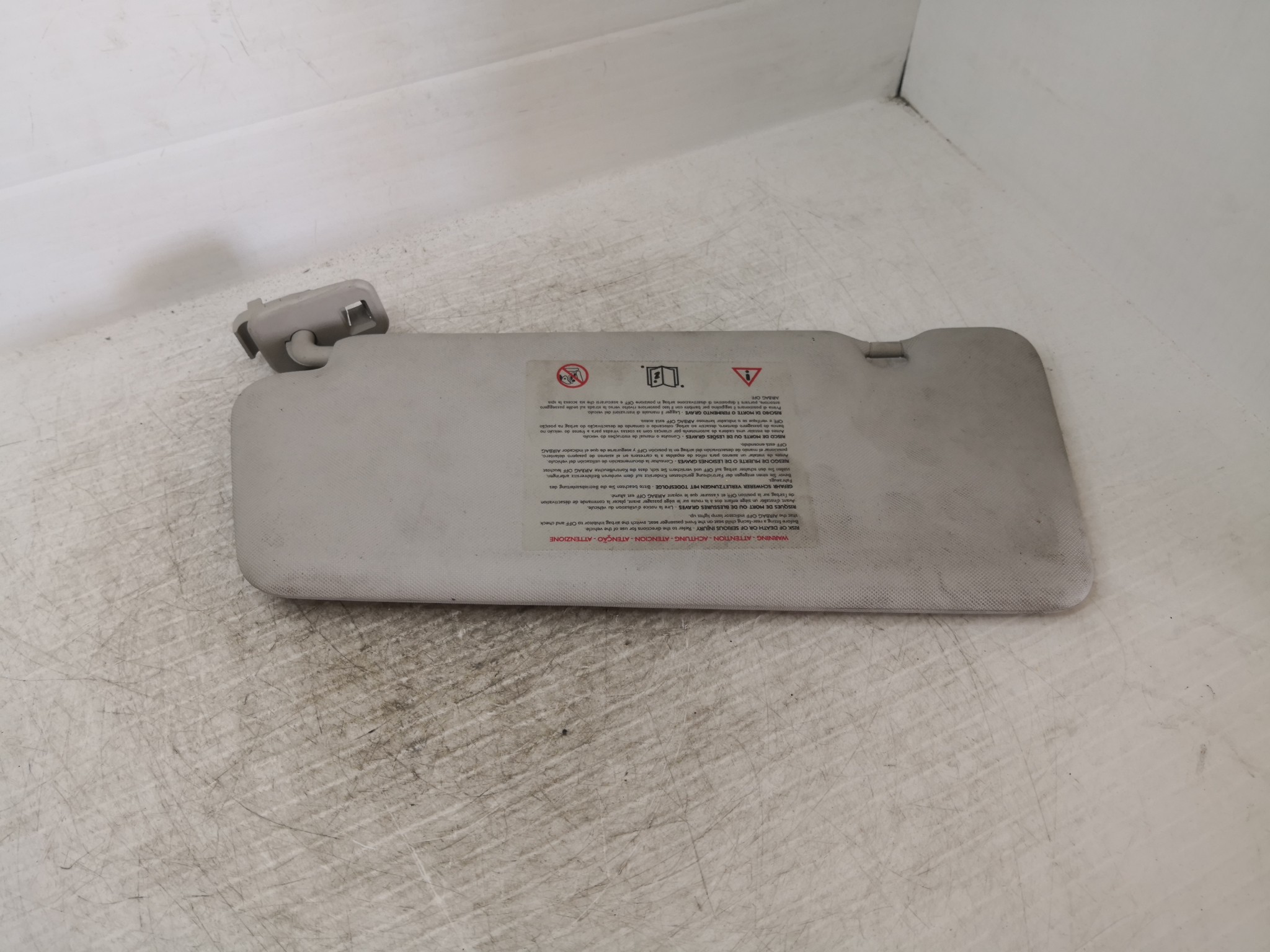 Pala de Sol Dto RENAULT MEGANE III Hatchback (BZ0/1_) | 08 -  Imagem-2