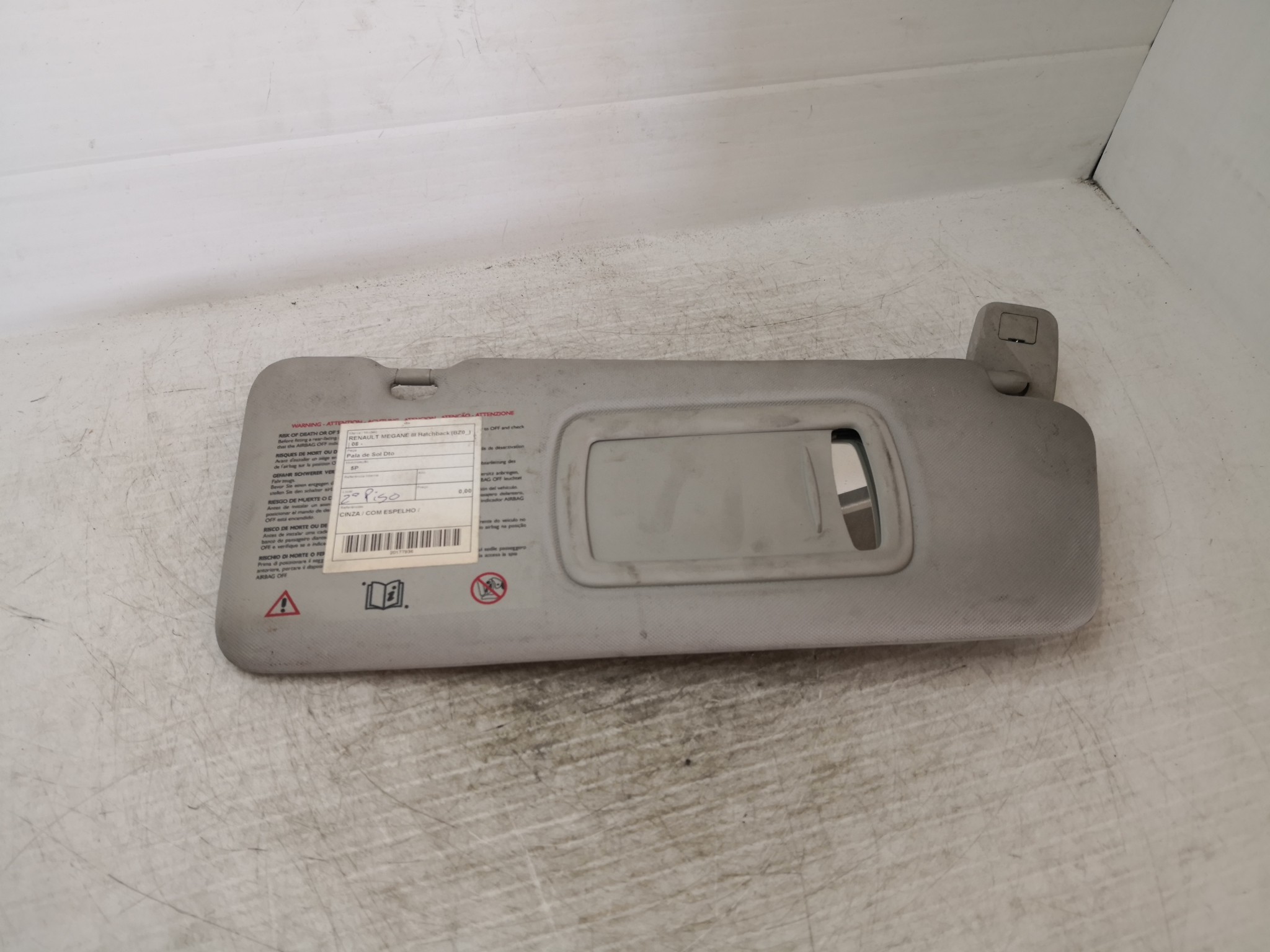 Pala de Sol Dto RENAULT - ID S_37935