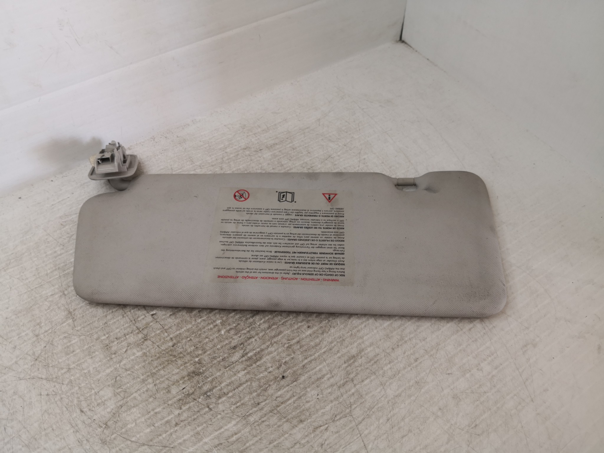 Pala de Sol Dto RENAULT MEGANE III Hatchback (BZ0/1_) | 08 -  Imagem-2