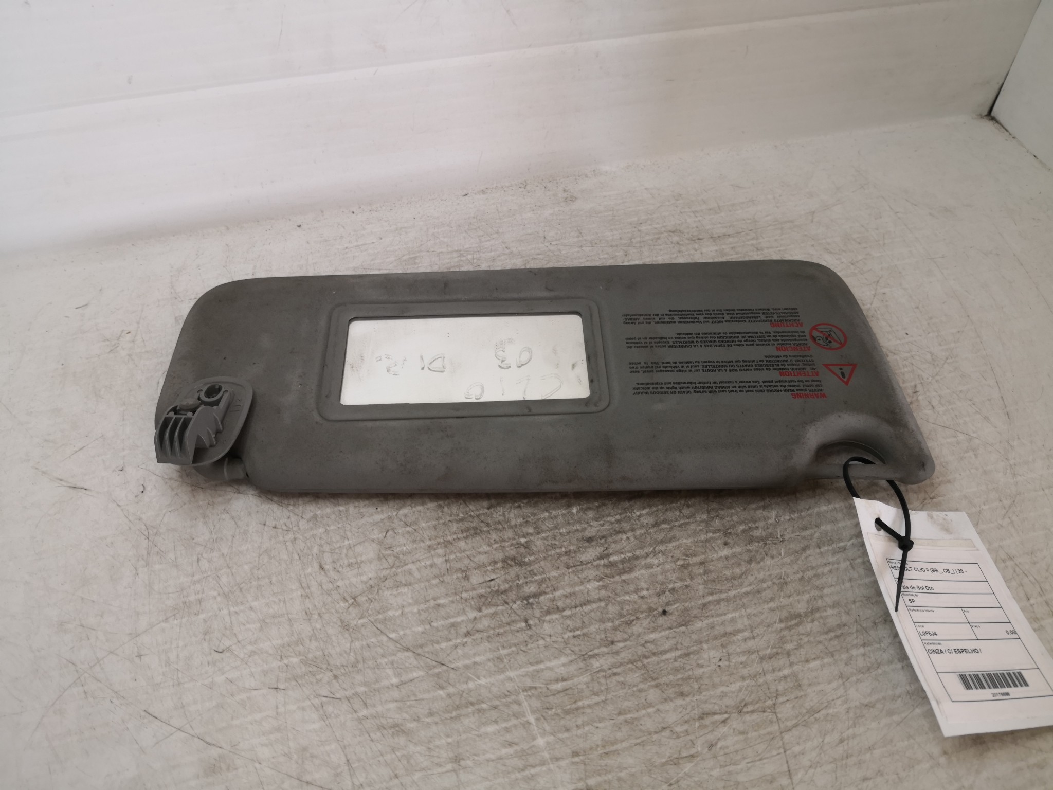 Pala de Sol Dto RENAULT - ID S_36687