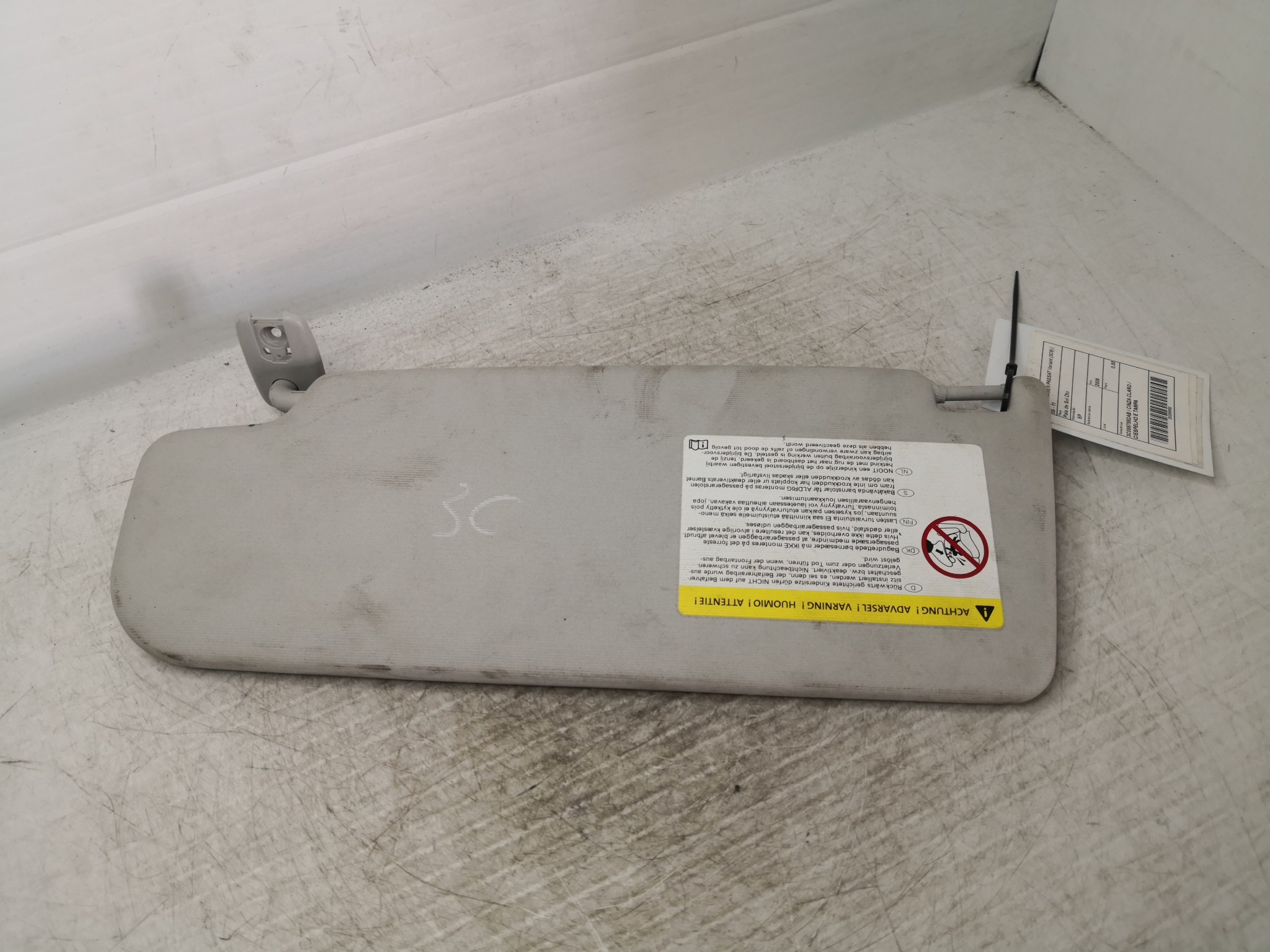 Pala de Sol Dto VOLKSWAGEN PASSAT Variant (3C5) | 05 - 11 Imagem-1