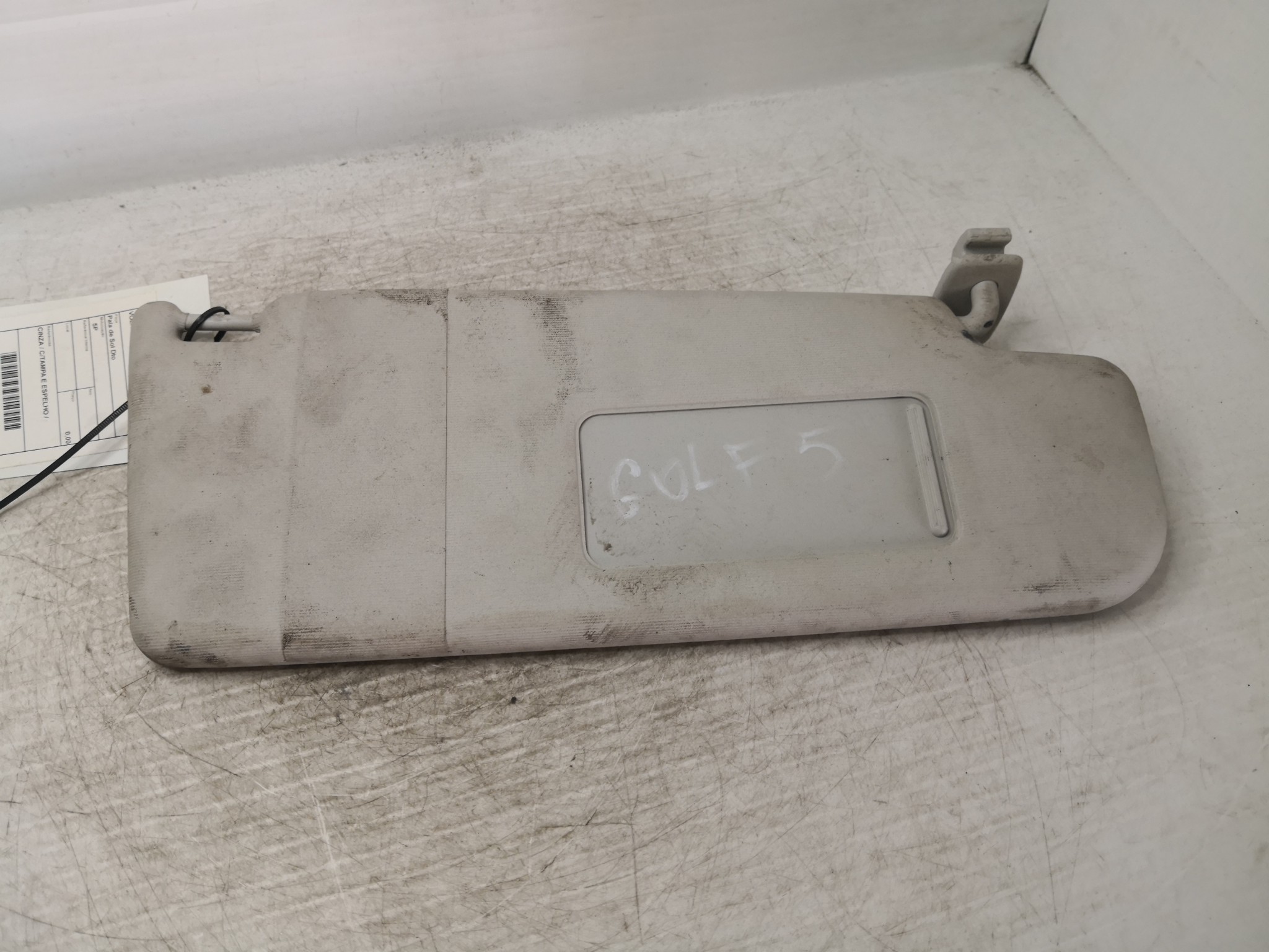 Pala de Sol Dto VOLKSWAGEN GOLF V (1K1) | 03 - 09 Imagem-1