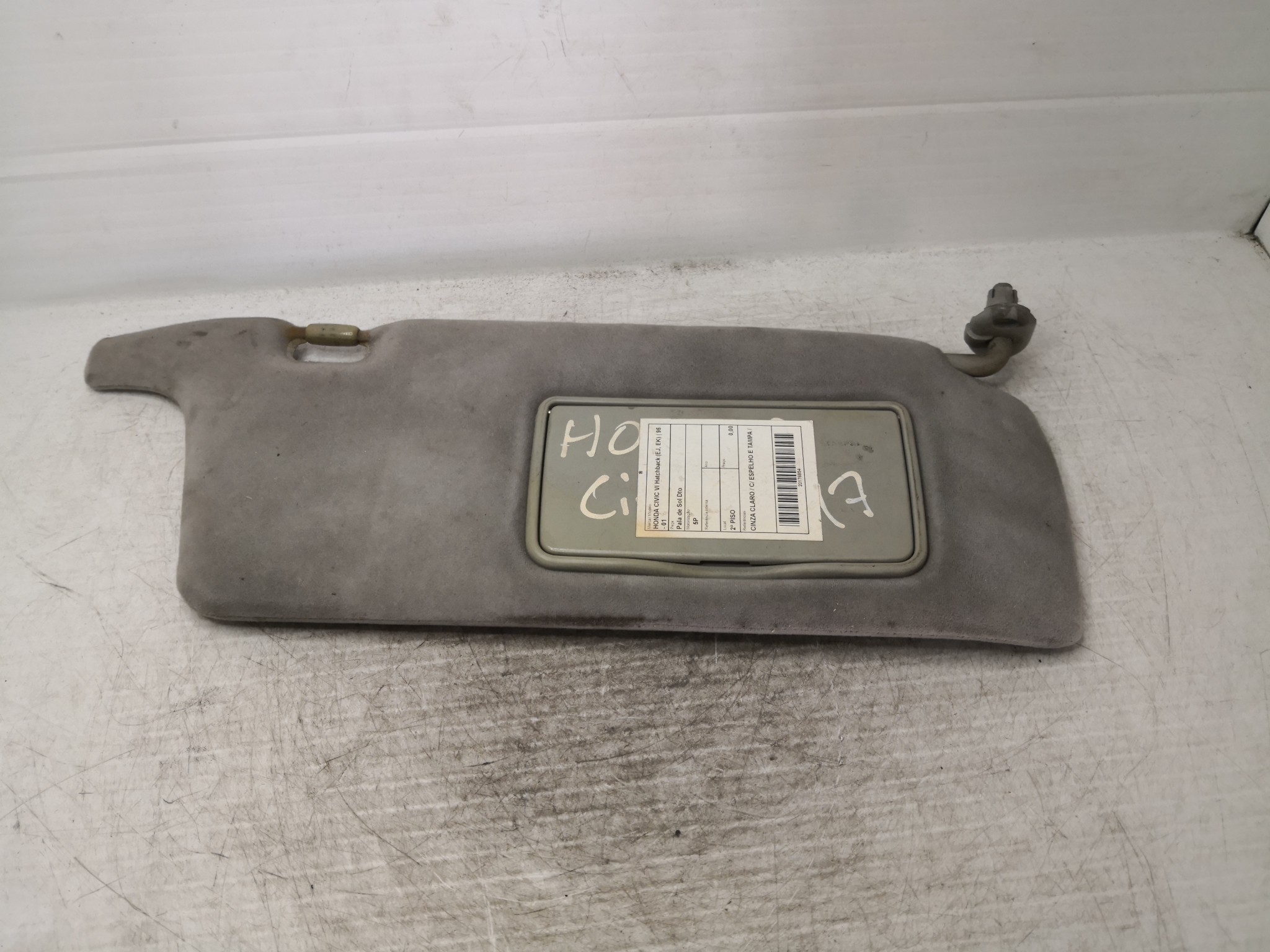 Pala de Sol Dto HONDA CIVIC VI Hatchback (EJ, EK) | 95 - 01 Imagem-1