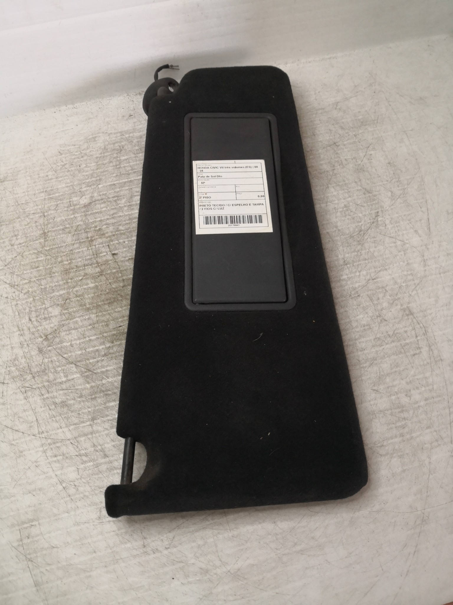 Pala de Sol Dto HONDA CIVIC VII três volumes (ES, ET) | 00 - 06 Imagem-1