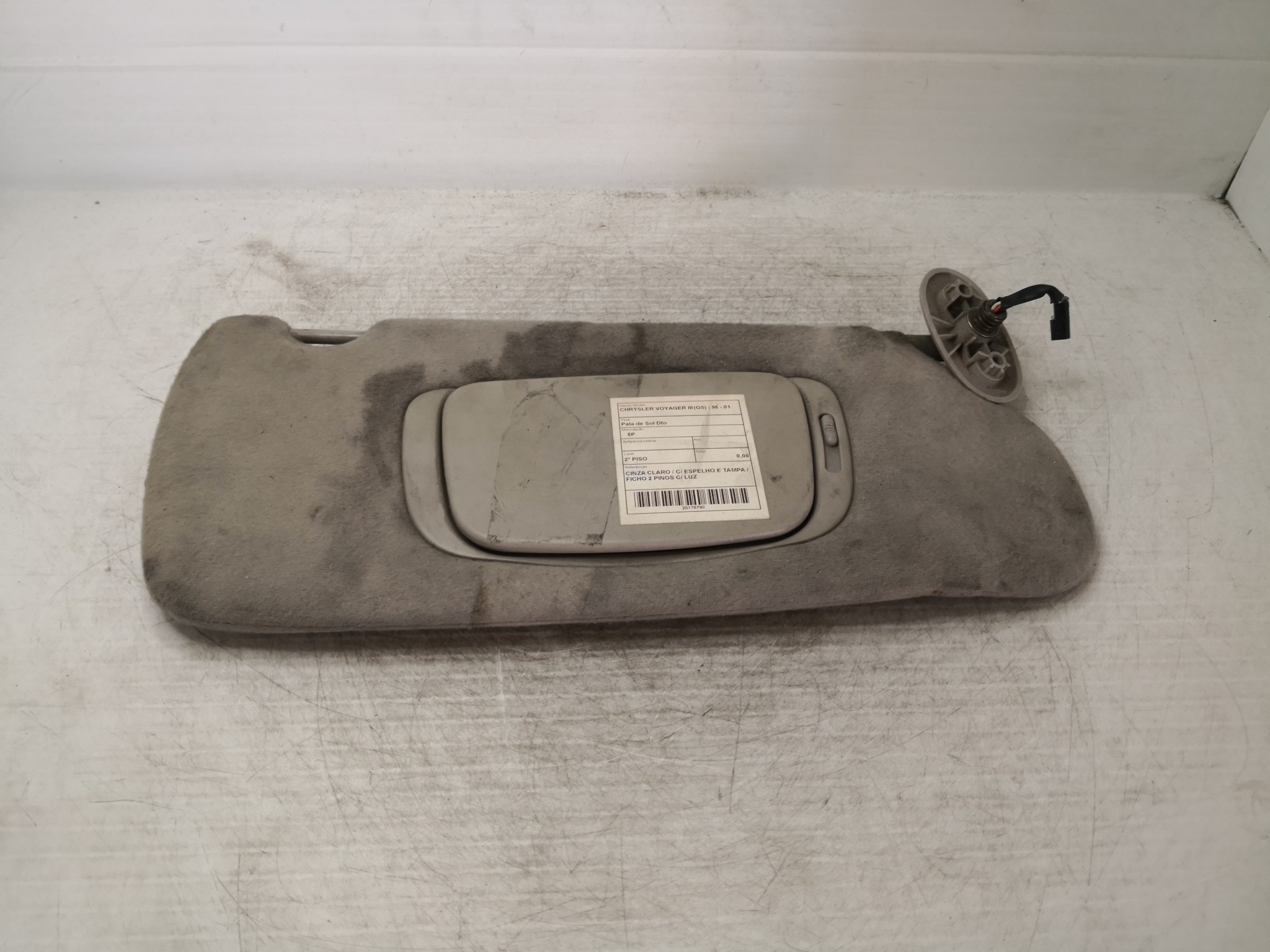 Pala de Sol Dto CHRYSLER - ID S_36789