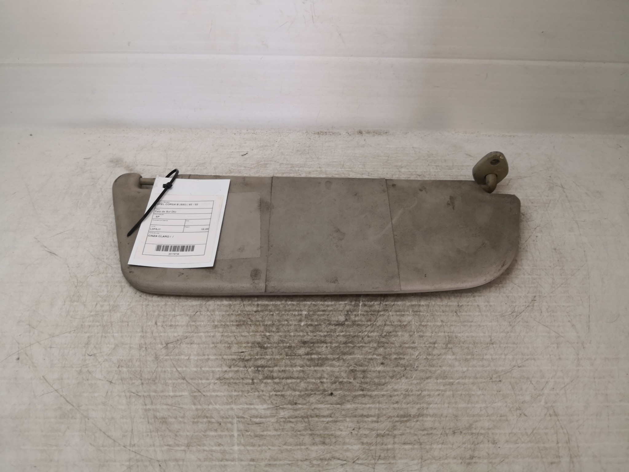 Pala de Sol Dto OPEL - ID S_36734