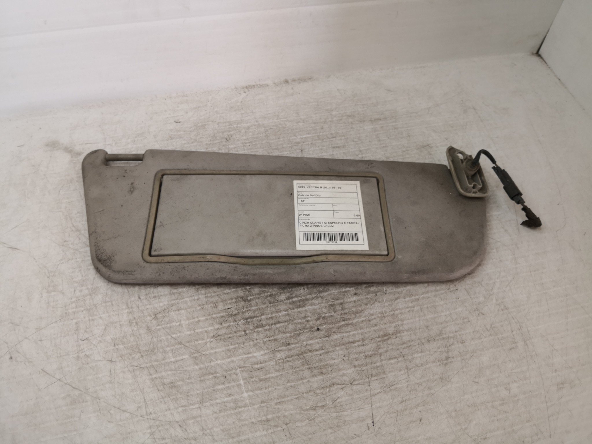 Pala de Sol Dto OPEL - ID S_36731