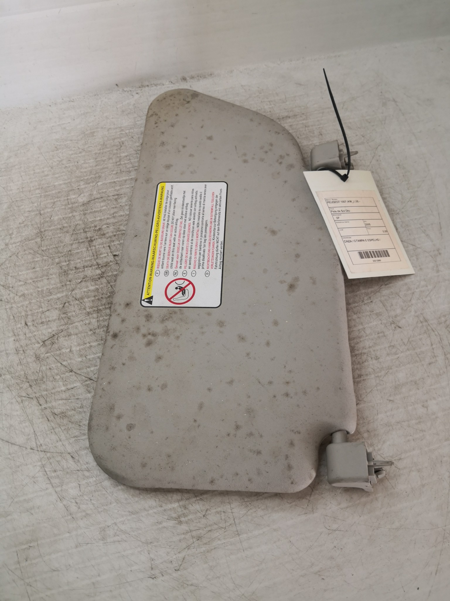 Pala de Sol Dto PEUGEOT 1007 (KM_) | 05 -  Imagem-2