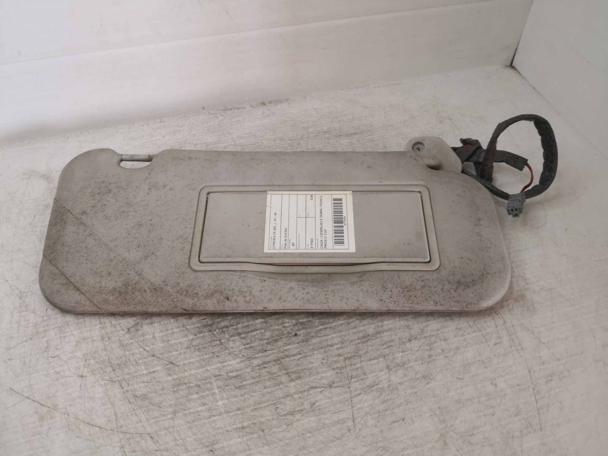 Pala de Sol Dto CITROEN - ID S_36958