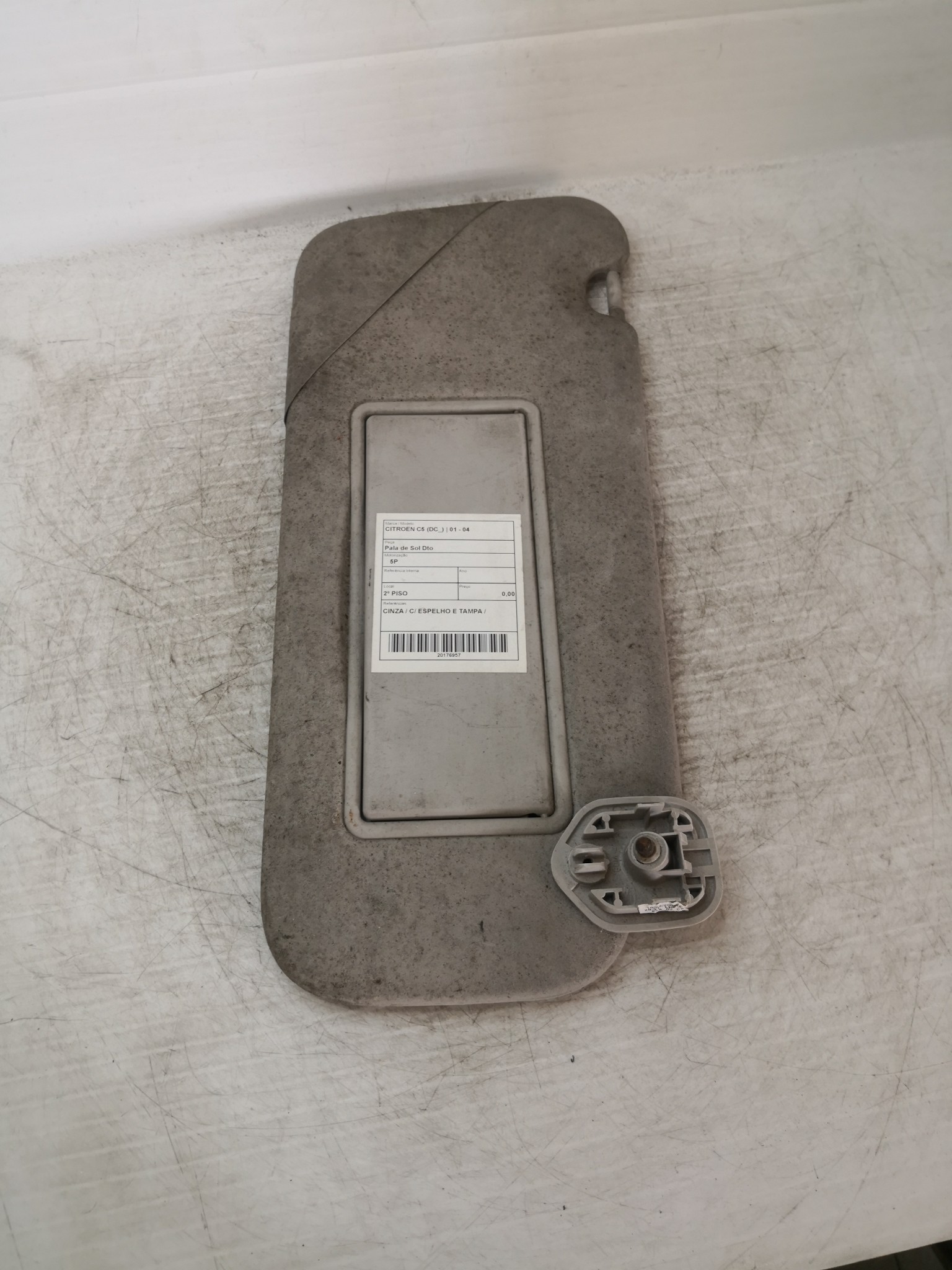 Pala de Sol Dto CITROEN - ID S_36956