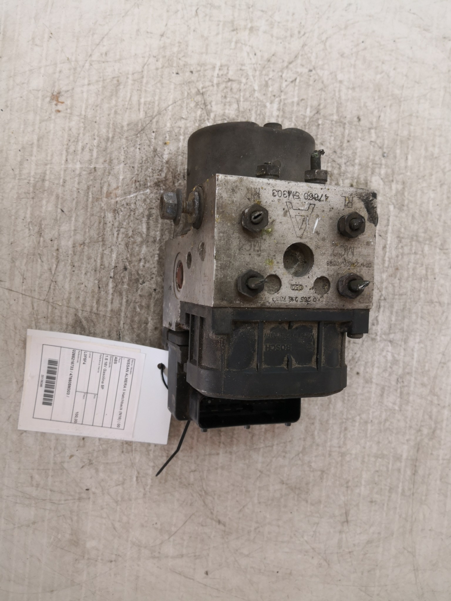 ABS NISSAN - ID S_26284