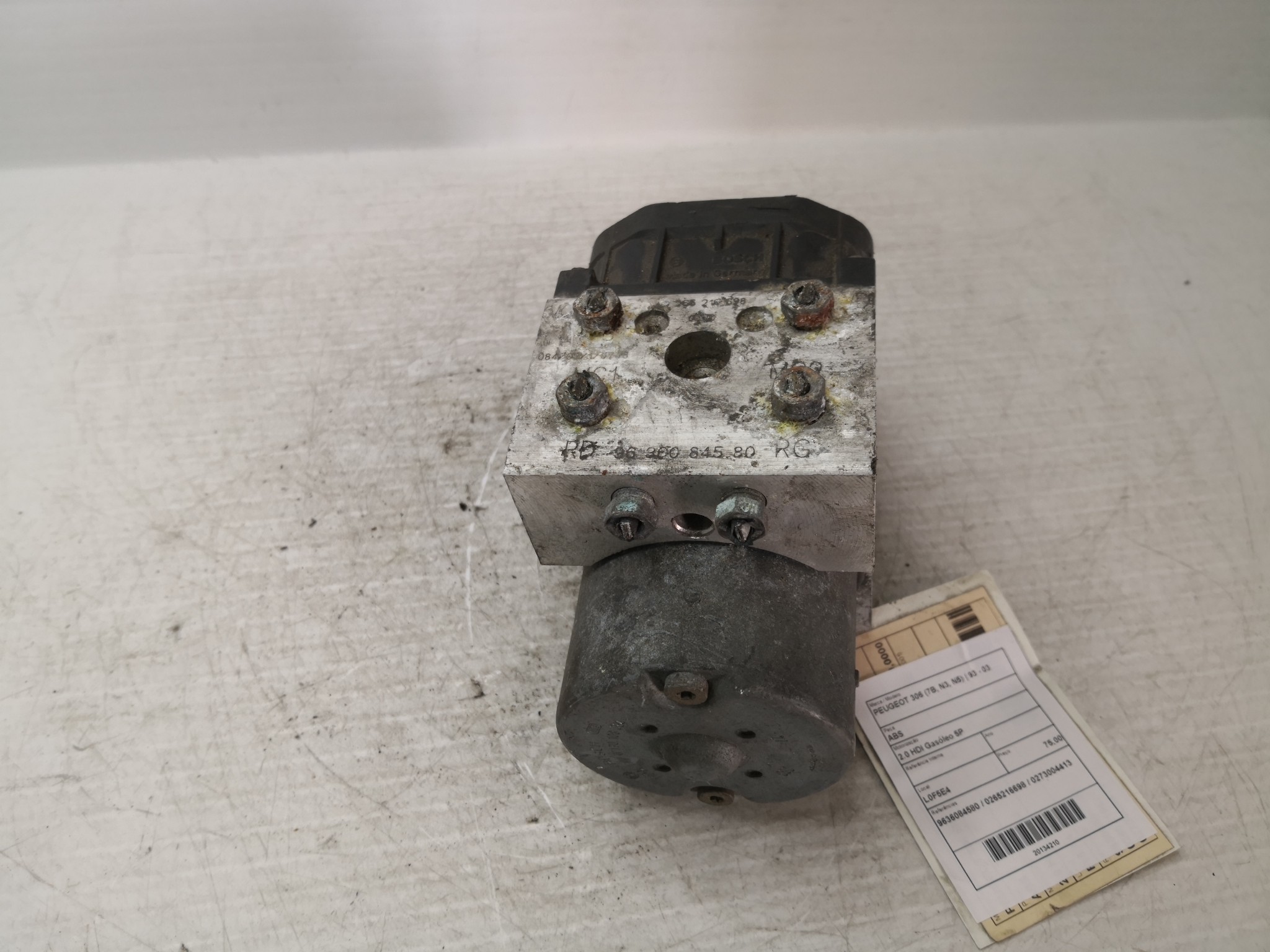 ABS PEUGEOT - ID S_24209