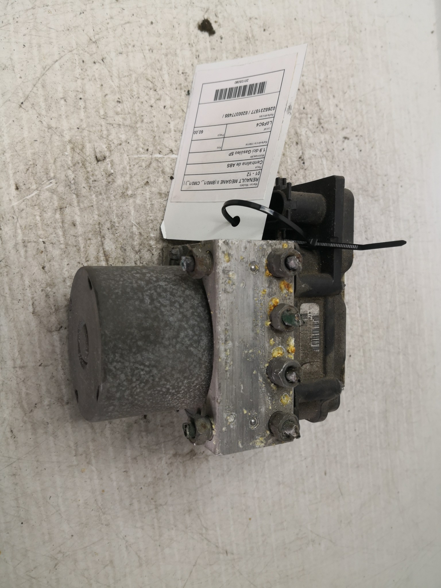 Centralina de ABS RENAULT - ID S_25079