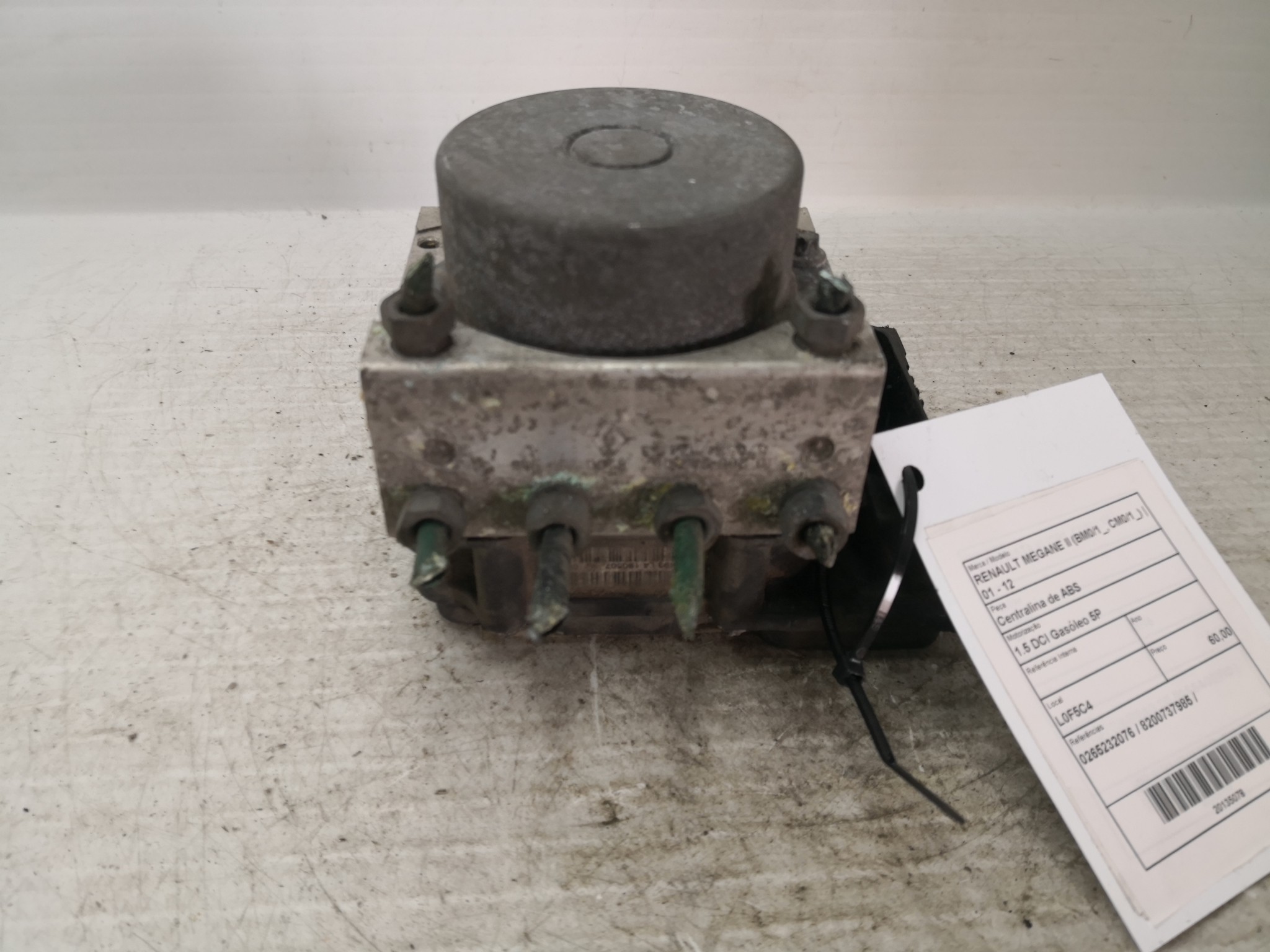 Centralina de ABS RENAULT - ID S_25077