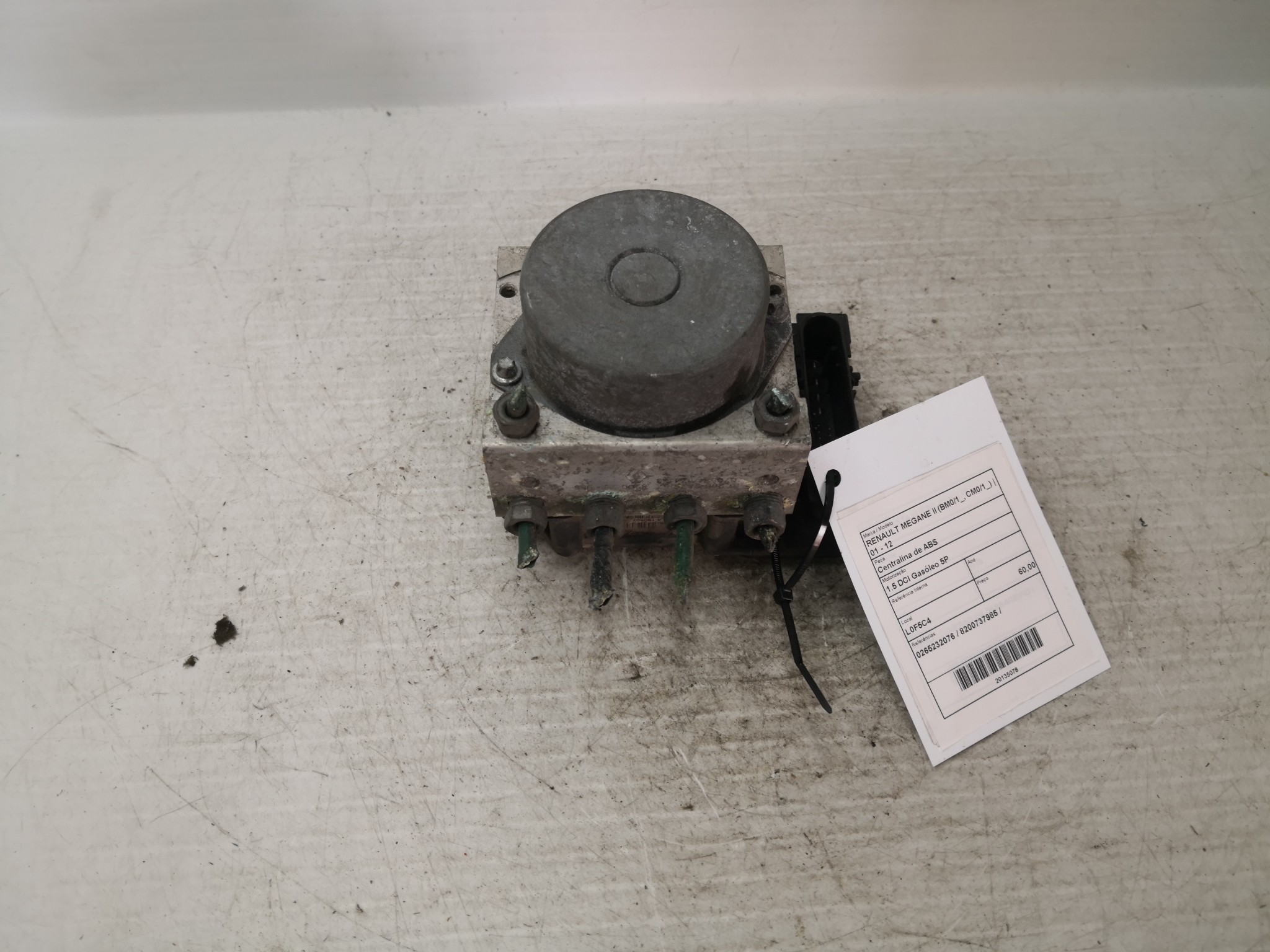 Centralina de ABS RENAULT MEGANE II (BM0/1_, CM0/1_) | 01 - 12 Imagem-1