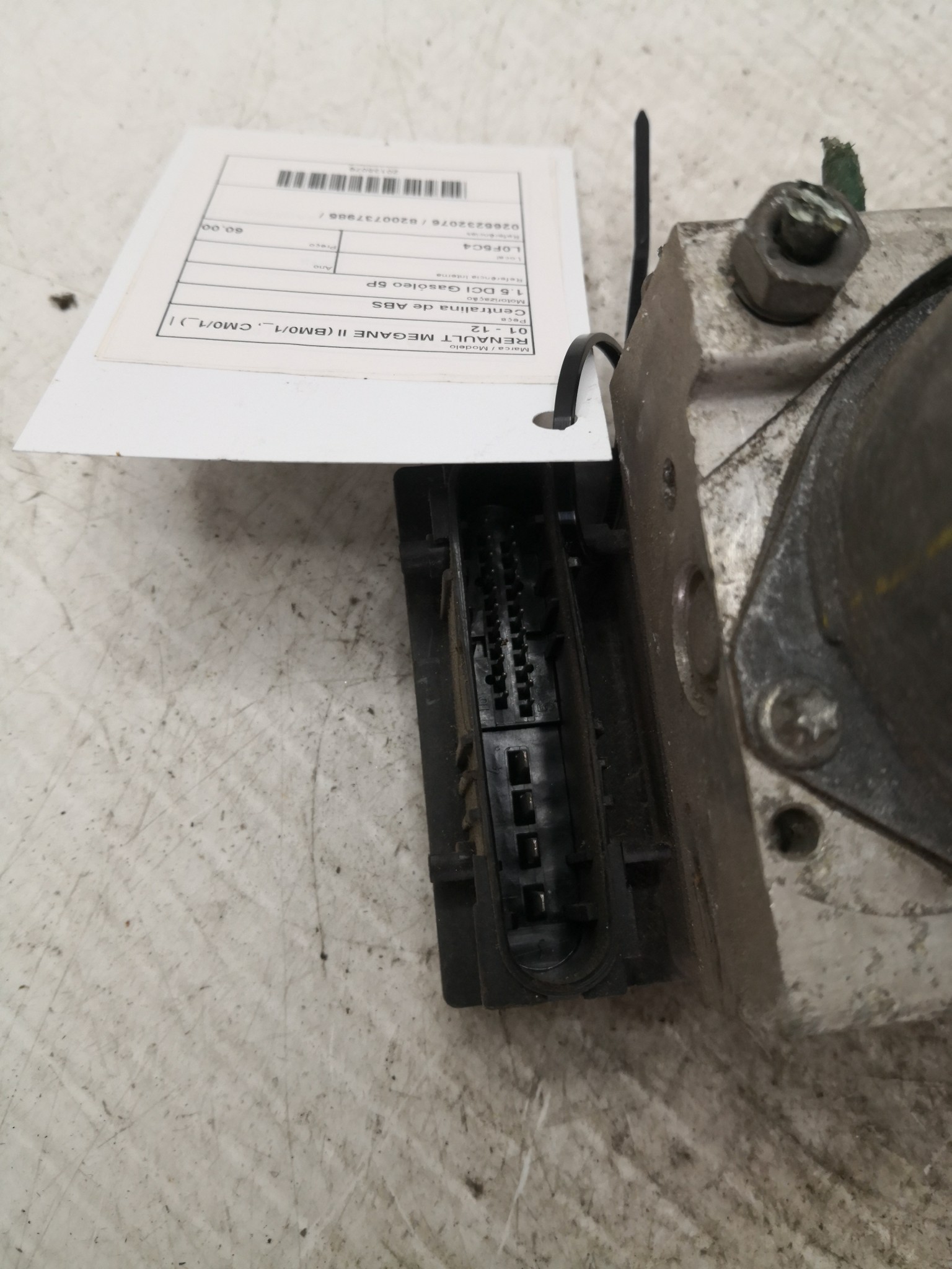 Centralina de ABS RENAULT MEGANE II (BM0/1_, CM0/1_) | 01 - 12 Imagem-2