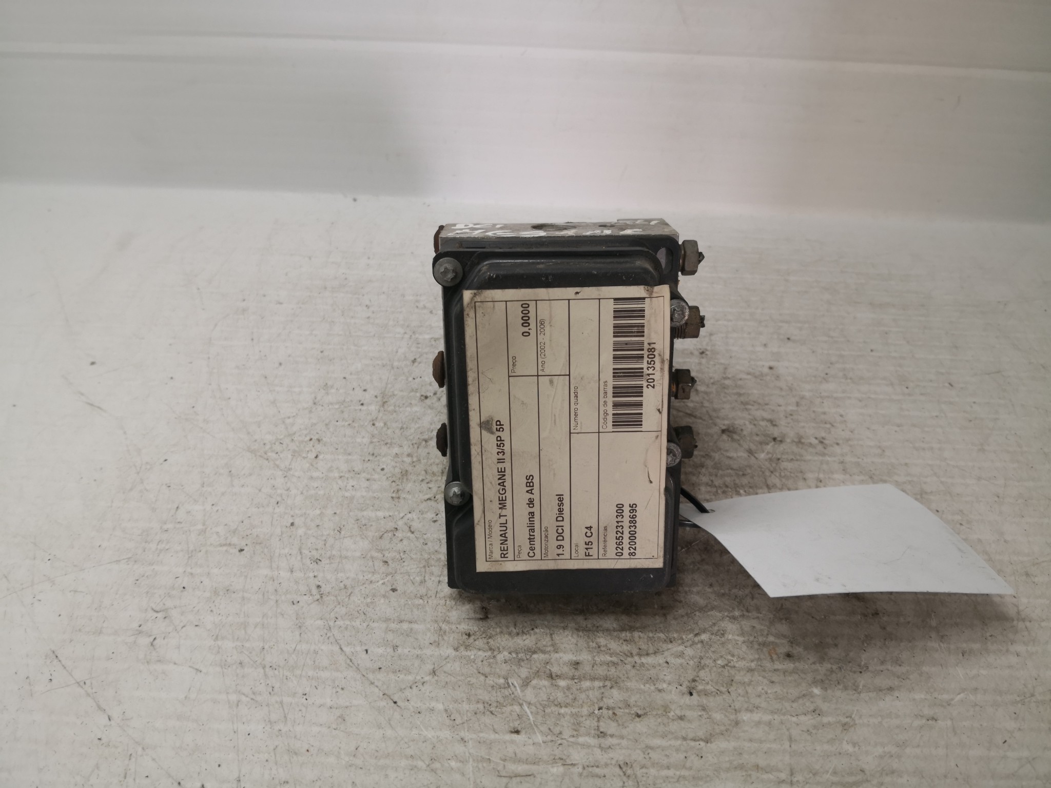 ABS RENAULT MEGANE II (BM0/1_, CM0/1_) | 01 - 12 Imagem-3