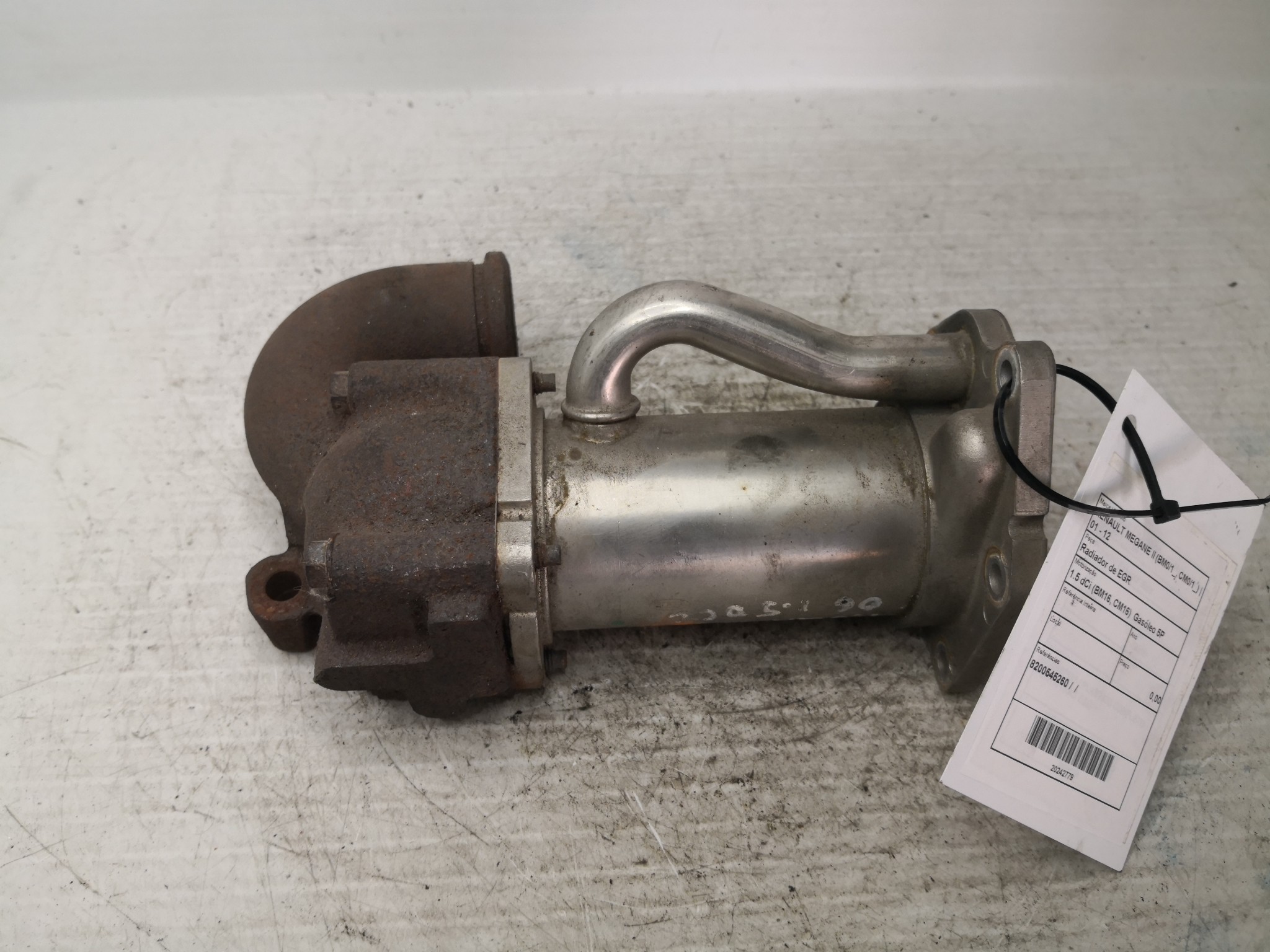 Radiador de EGR RENAULT - ID S_102778