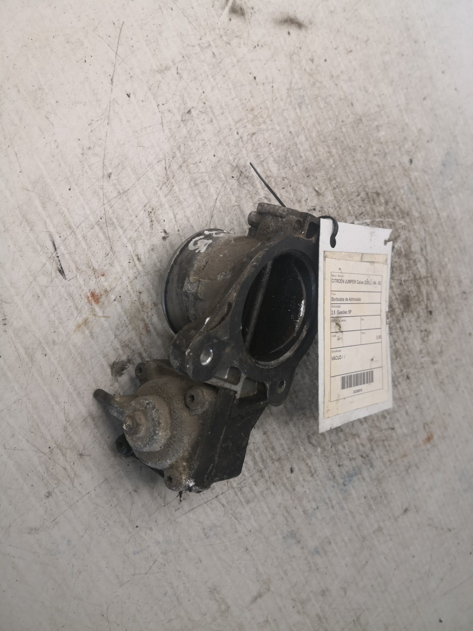 Borboleta de Admissão CITROEN JUMPER Caixa (230L) | 94 - 02 Imagem-2