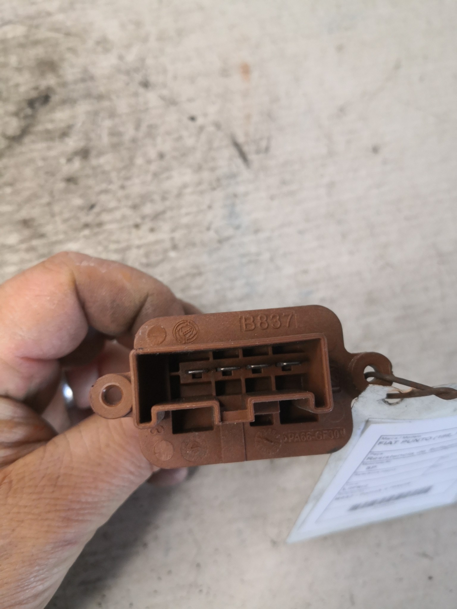 Resistencia de Sofagem FIAT PUNTO (188_) | 99 - 12 Imagem-1