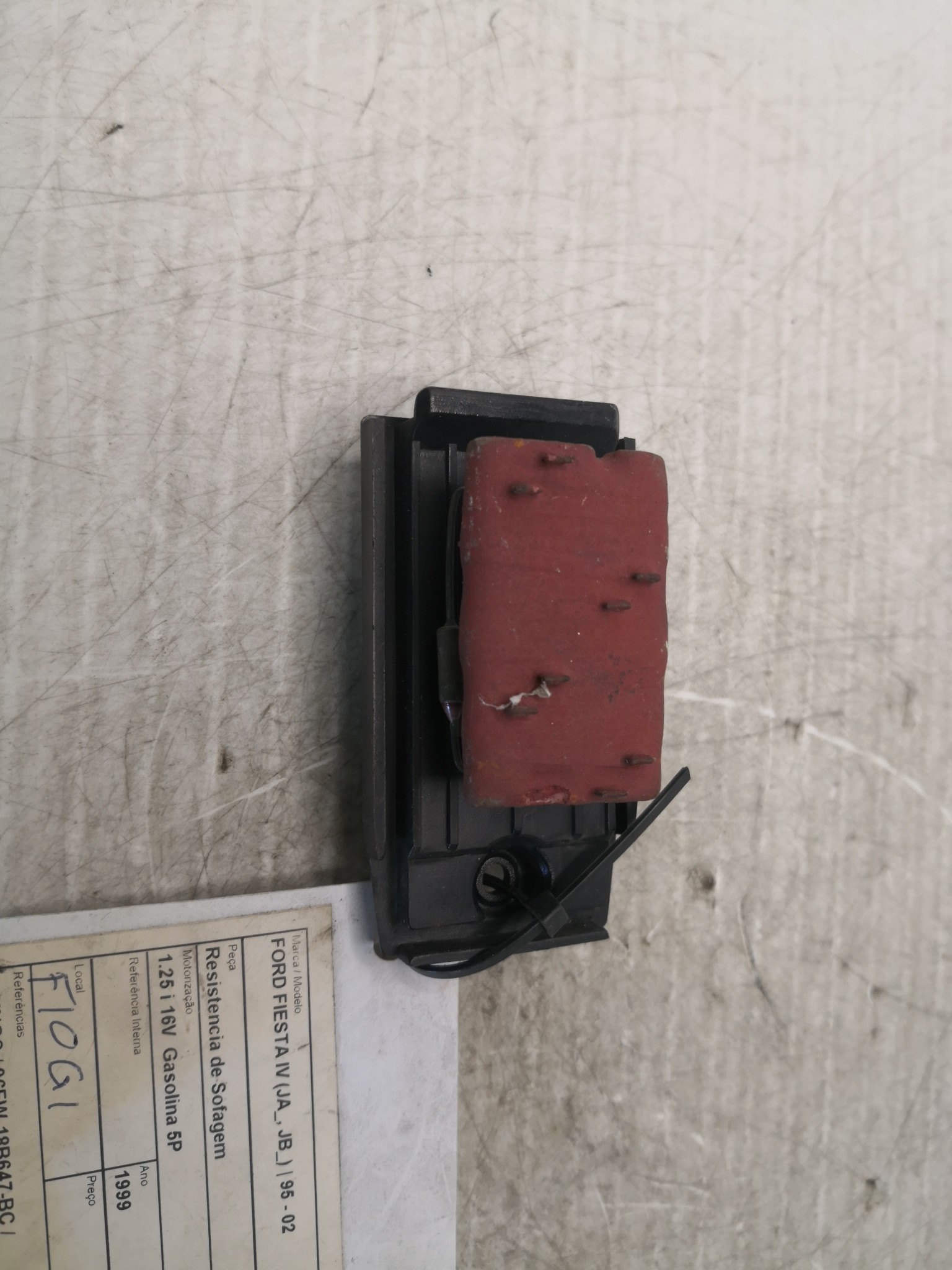 Resistencia de Sofagem FORD - ID S_42725