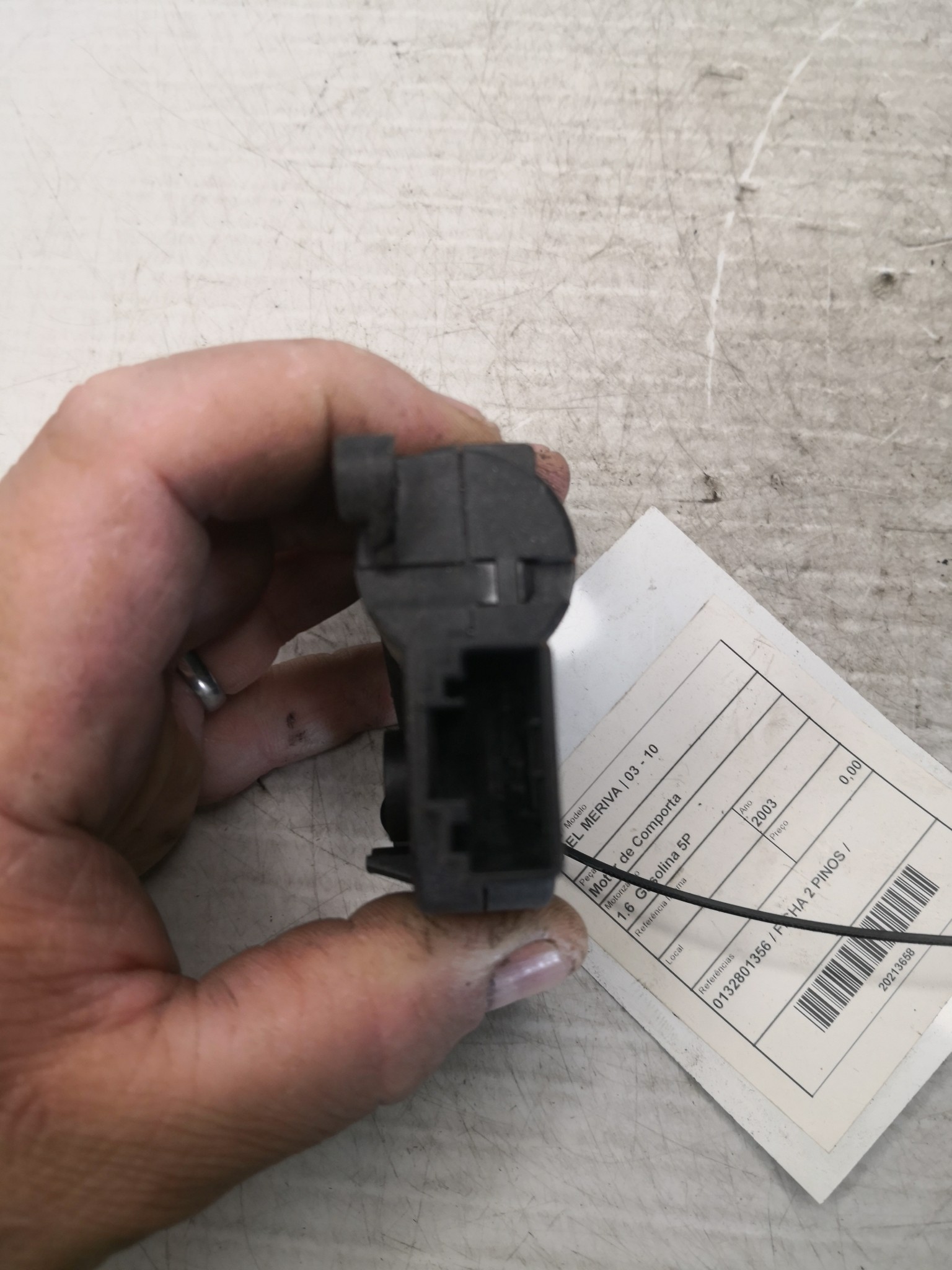 Motor de Comporta OPEL MERIVA A Veículo multiuso (X03) | 03 - 10 Imagem-1