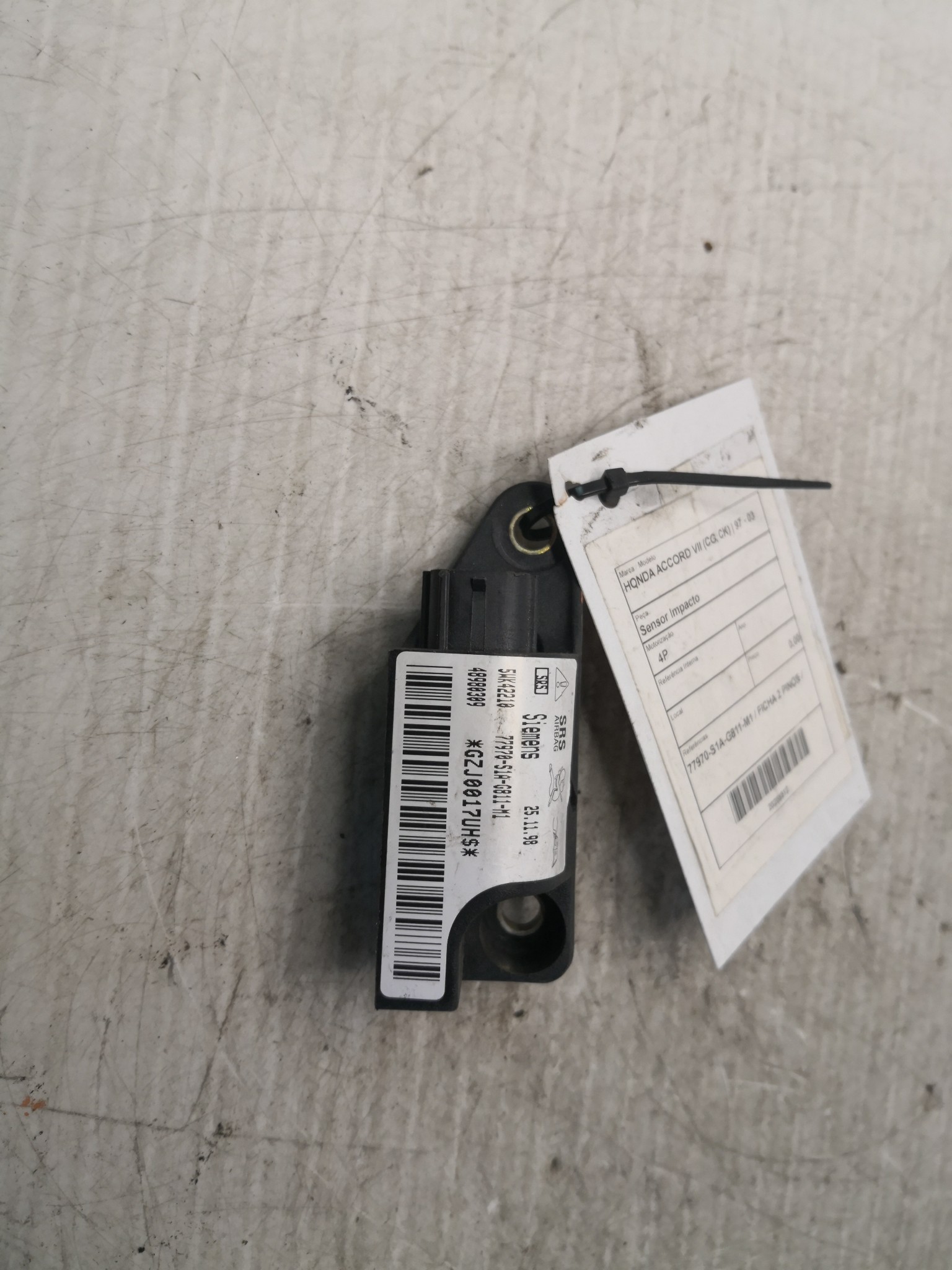 Sensor Impacto HONDA - ID S_66911