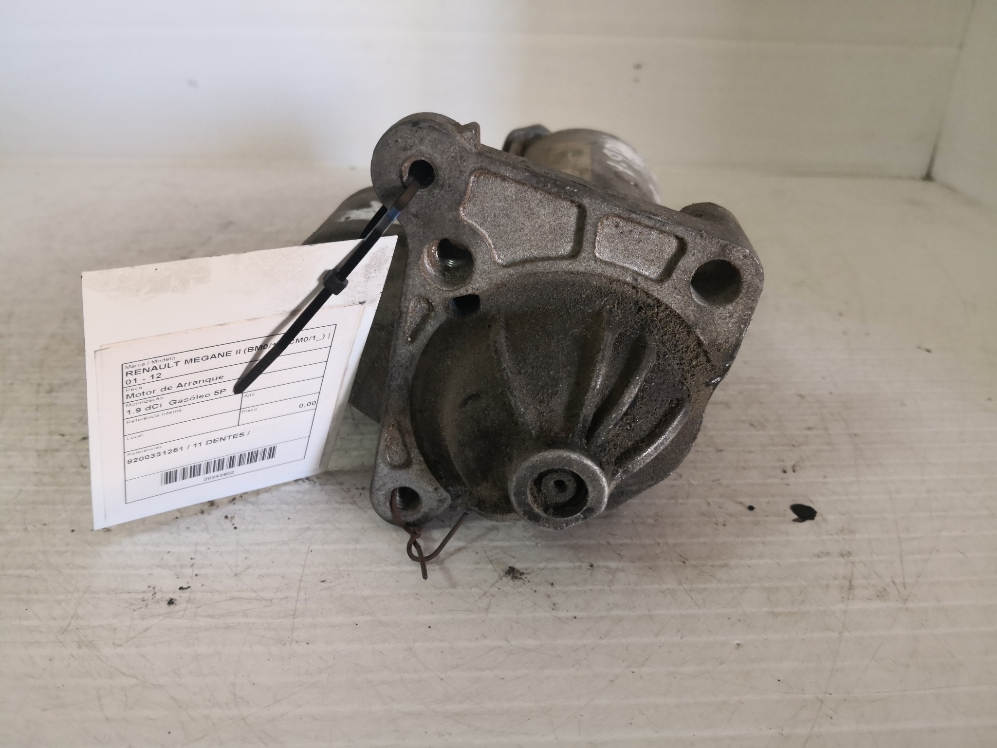 Motor de Arranque RENAULT - ID S_102801