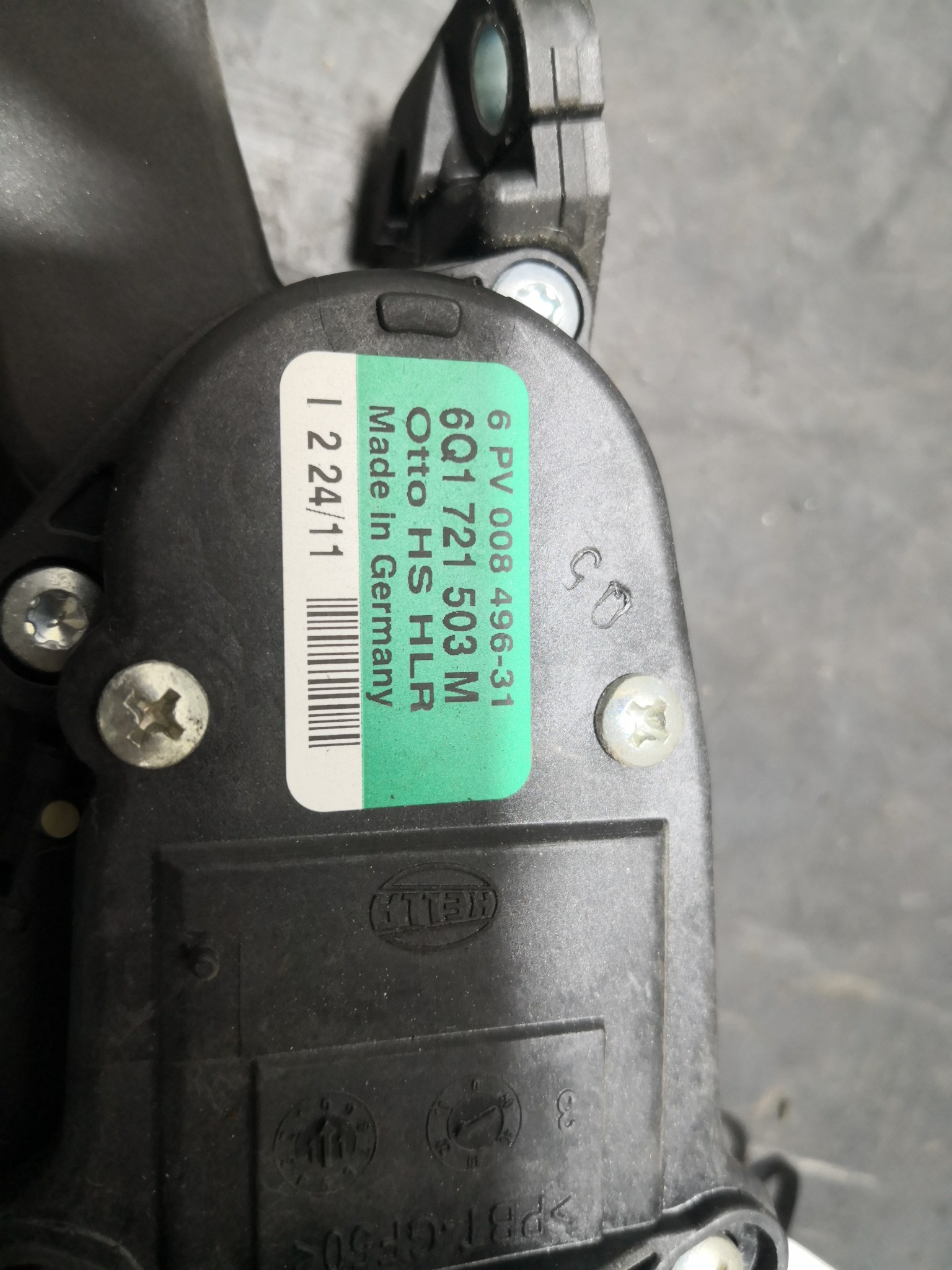 Pedal Potenciometro Acelerador SEAT IBIZA IV (6J5, 6P1) | 08 - 17 Imagem-2