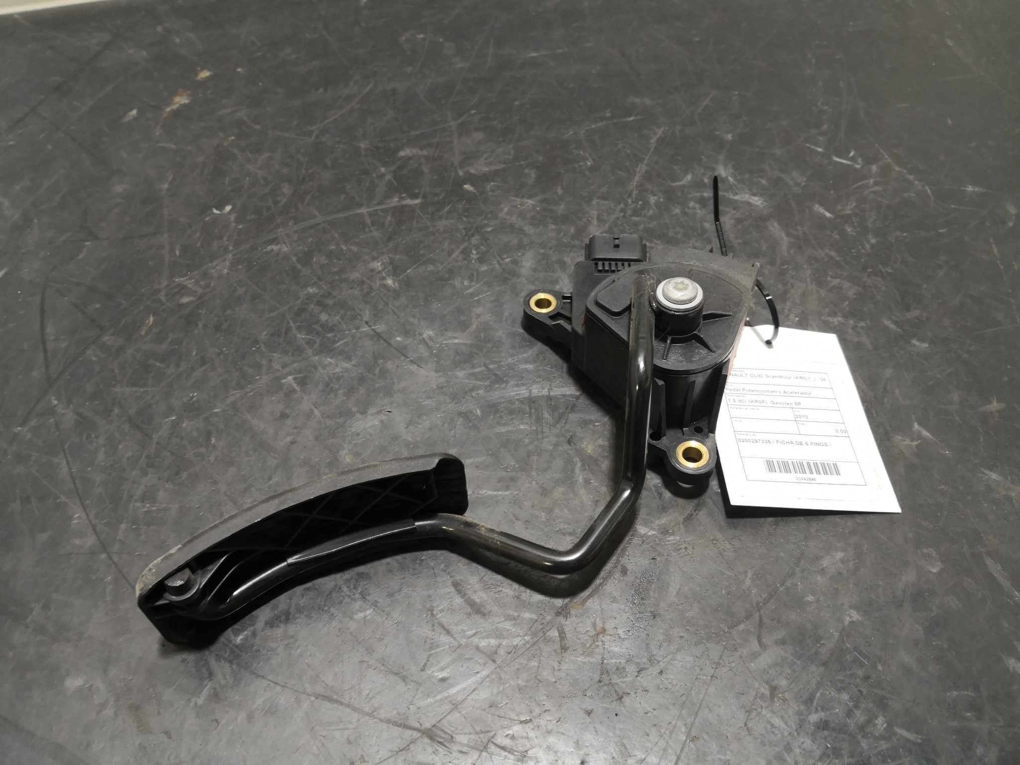 Pedal Potenciometro Acelerador RENAULT - ID S_102884