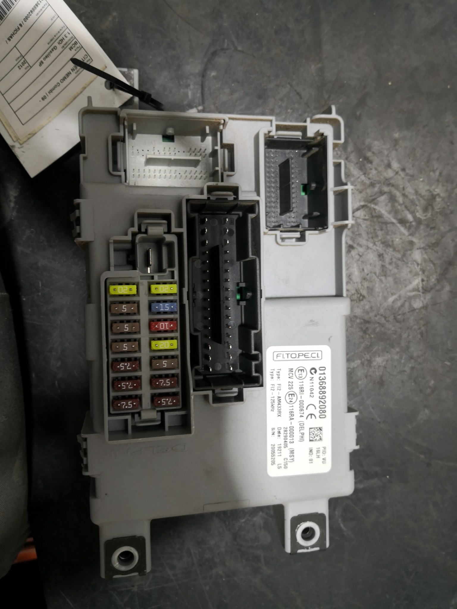 BCM CITROEN NEMO Combi | 09 -  Imagem-1